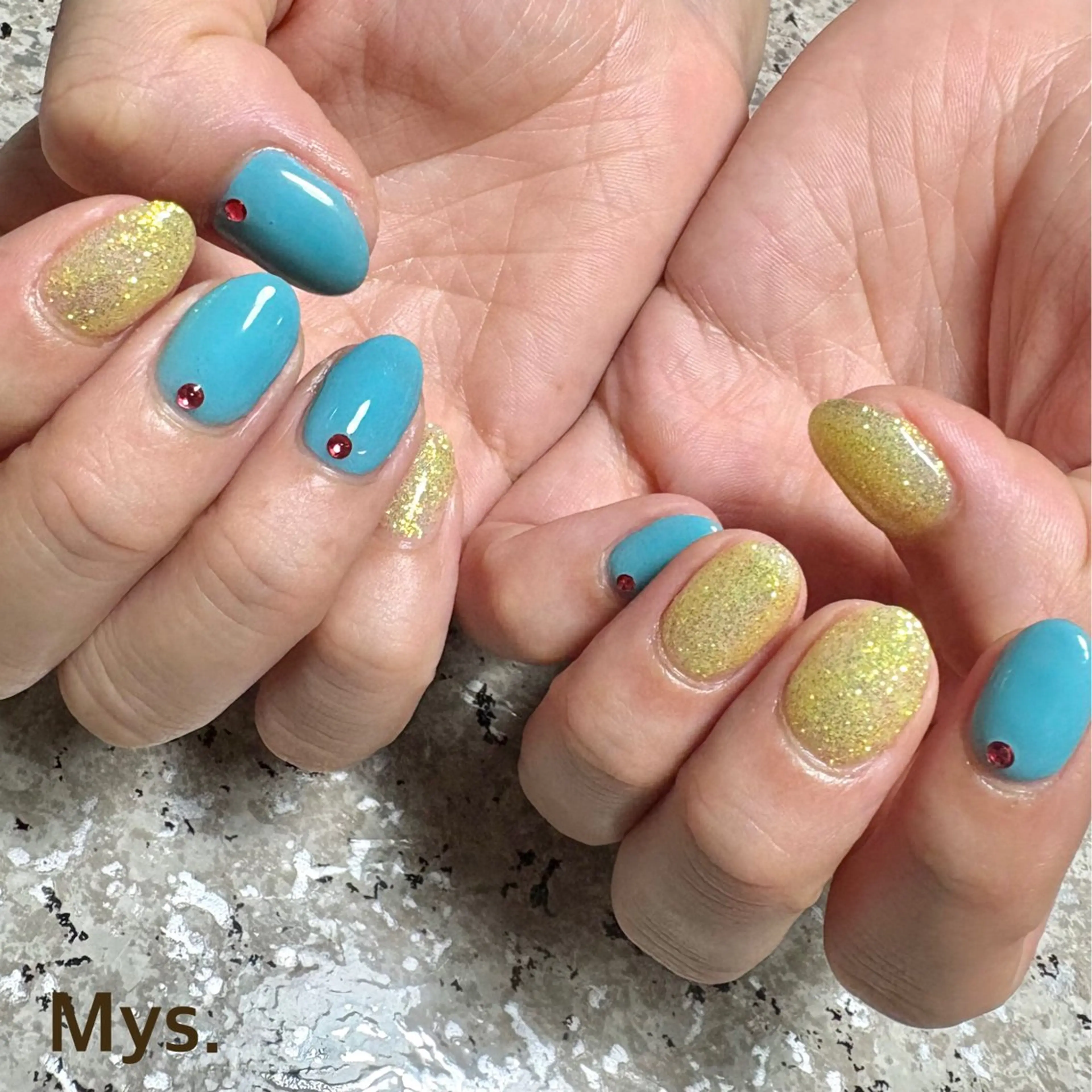 ネイル ハンドネイル Mys. 三上紗紀のネイルデザイン