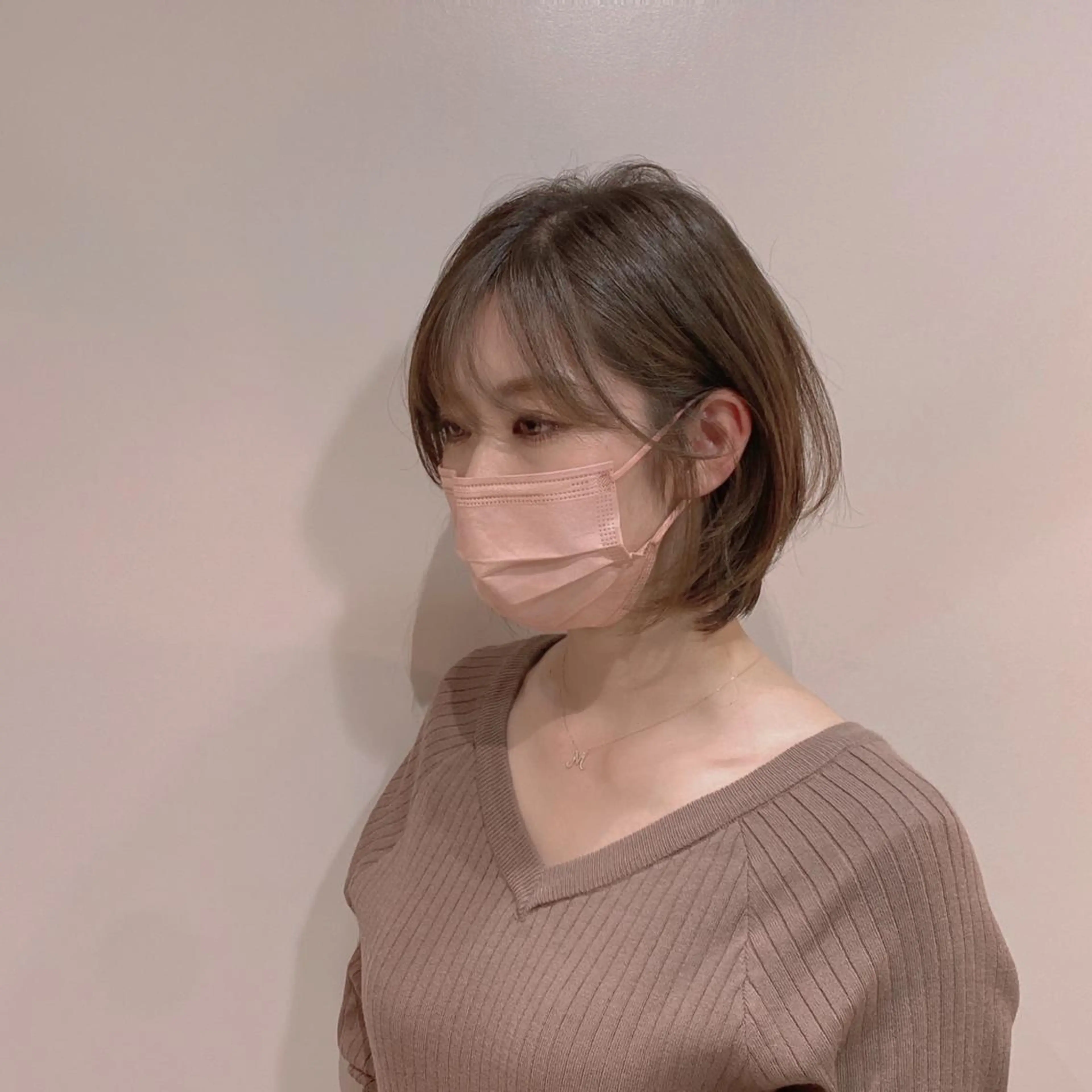 ショート カット ヘアカラー トリートメント La paix所属・パーソナルカラー lapiax阿部のヘアスタイル