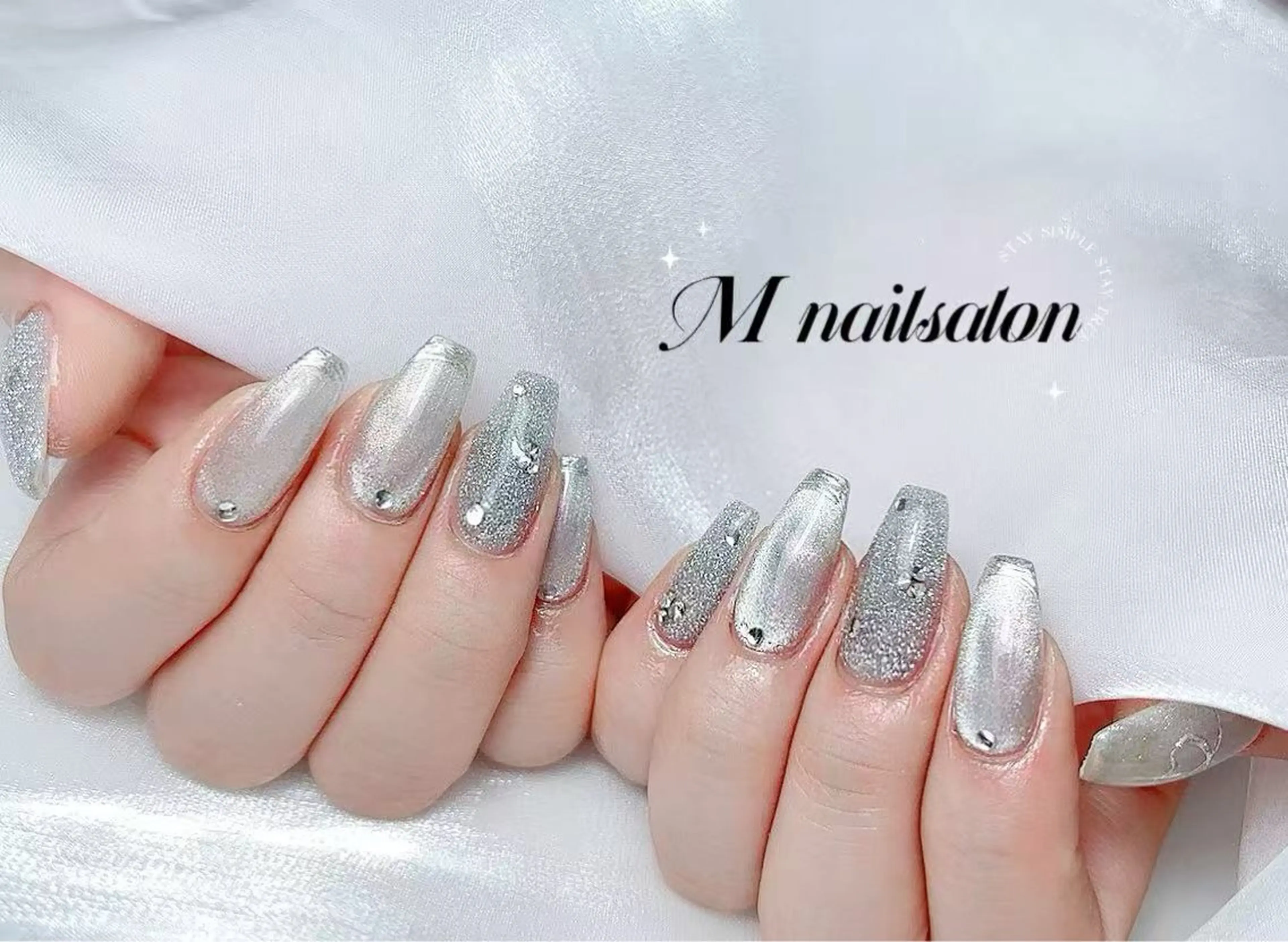 ネイル M🌷nail 長さだし専門店のネイルデザイン