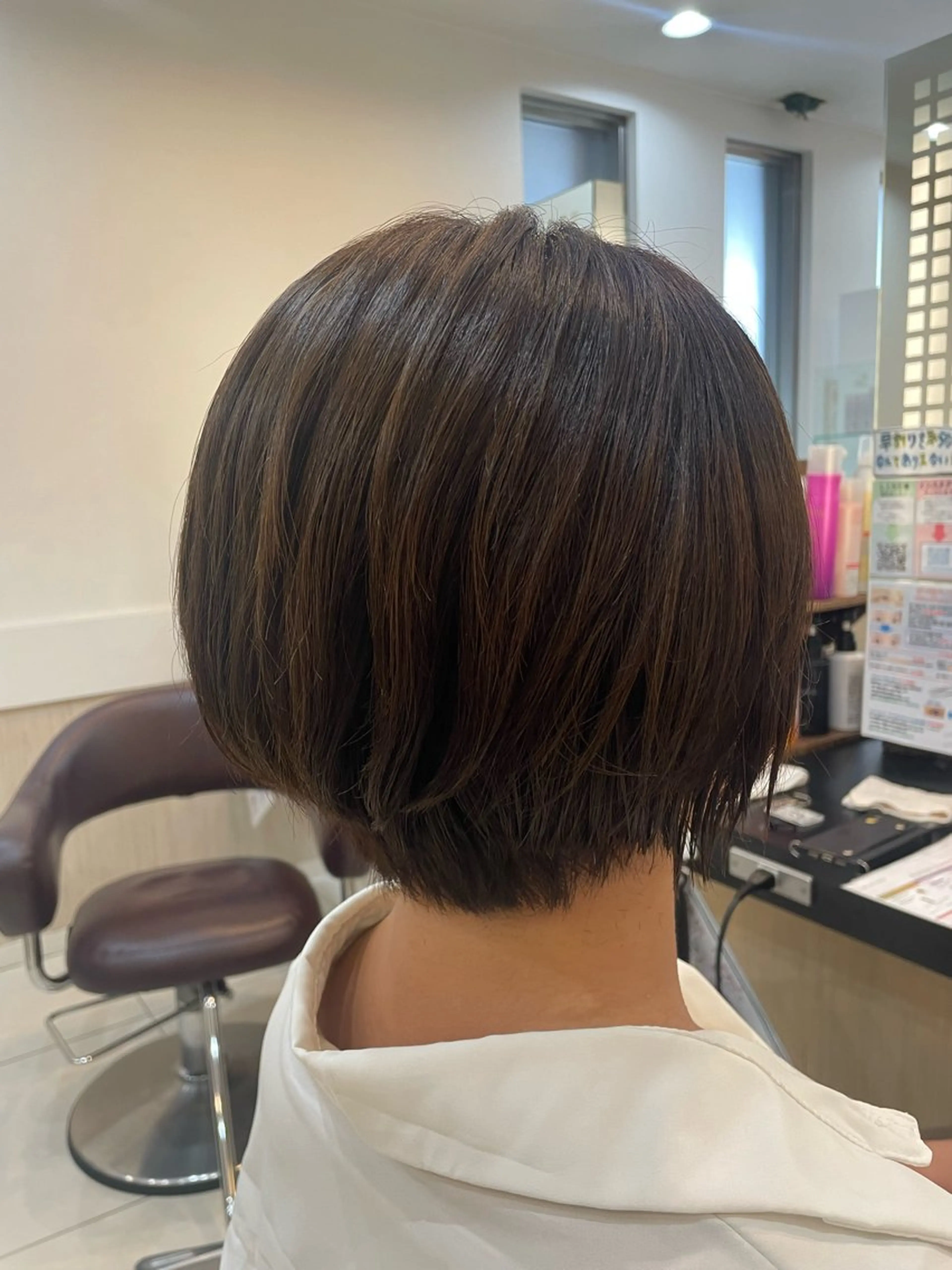 ショート カラー カット ヘアカラー トリートメント リリー /Men's/パーマのヘアスタイル