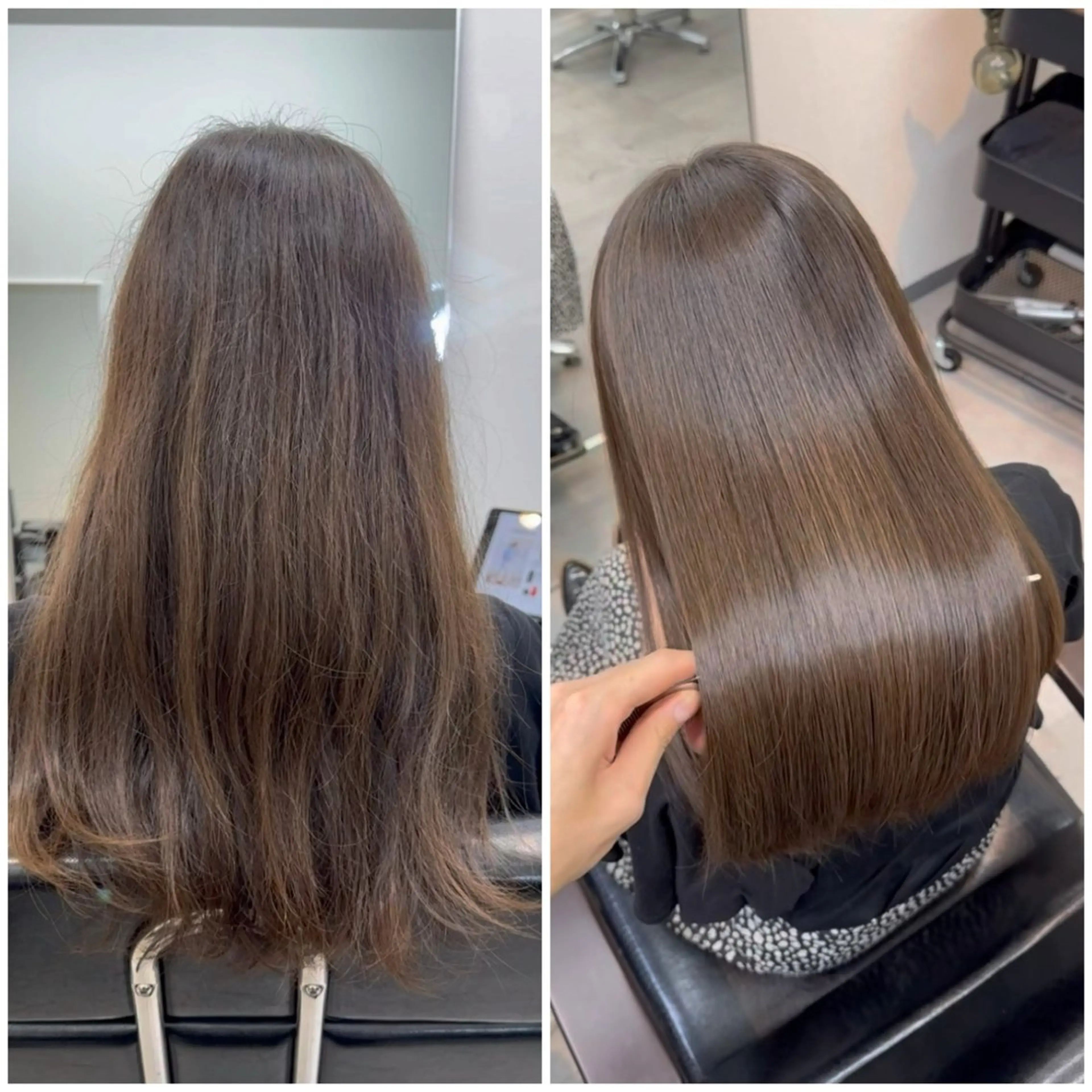 ロング カット ヘアカラー 縮毛矯正 トリートメント shinka　omotesando所属・ブリーチ縮毛矯正 /髪質改善/タイチのヘアスタイル