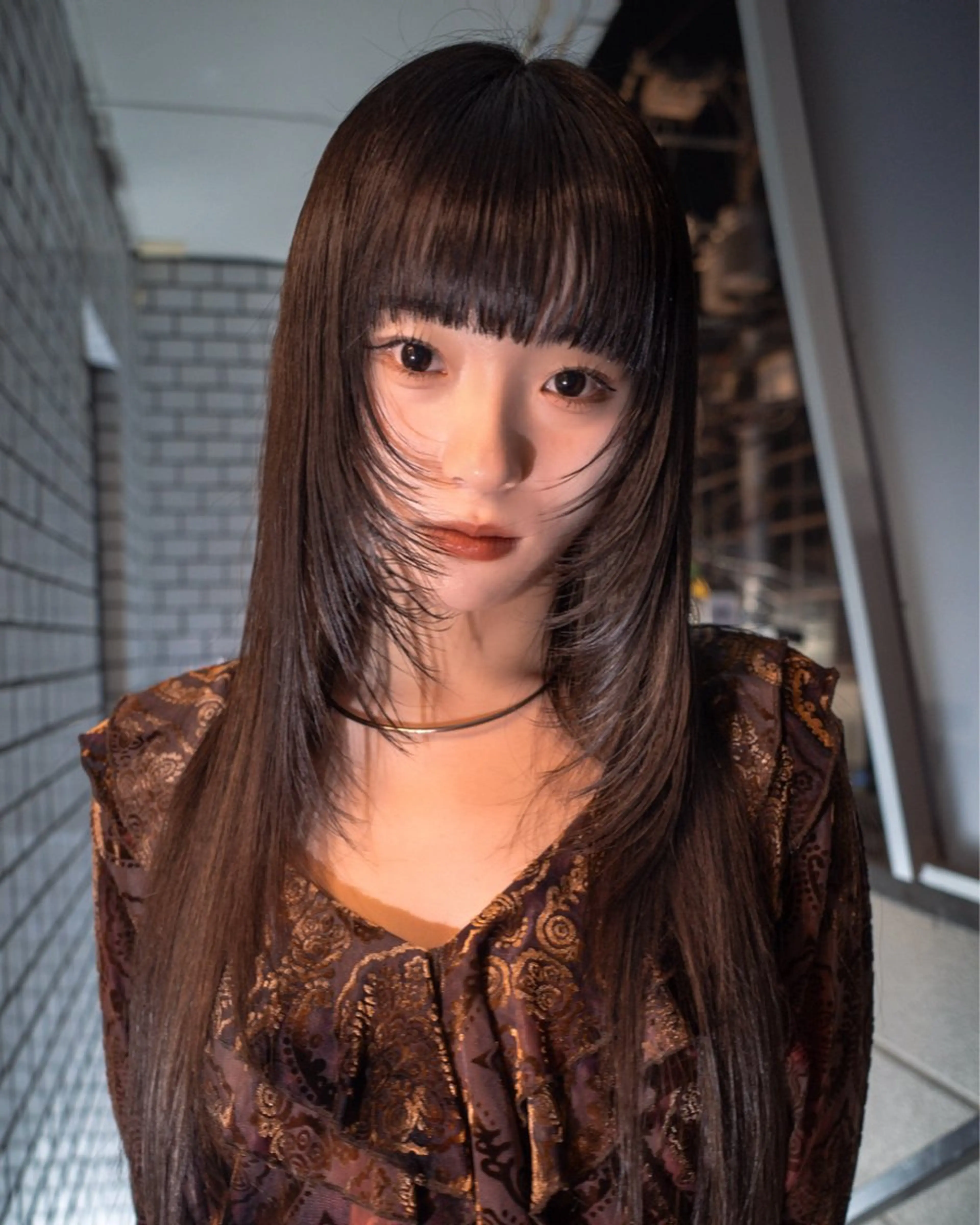 ロング カラー カット レイヤー/パーマ /ウルフ/nabeのヘアスタイル