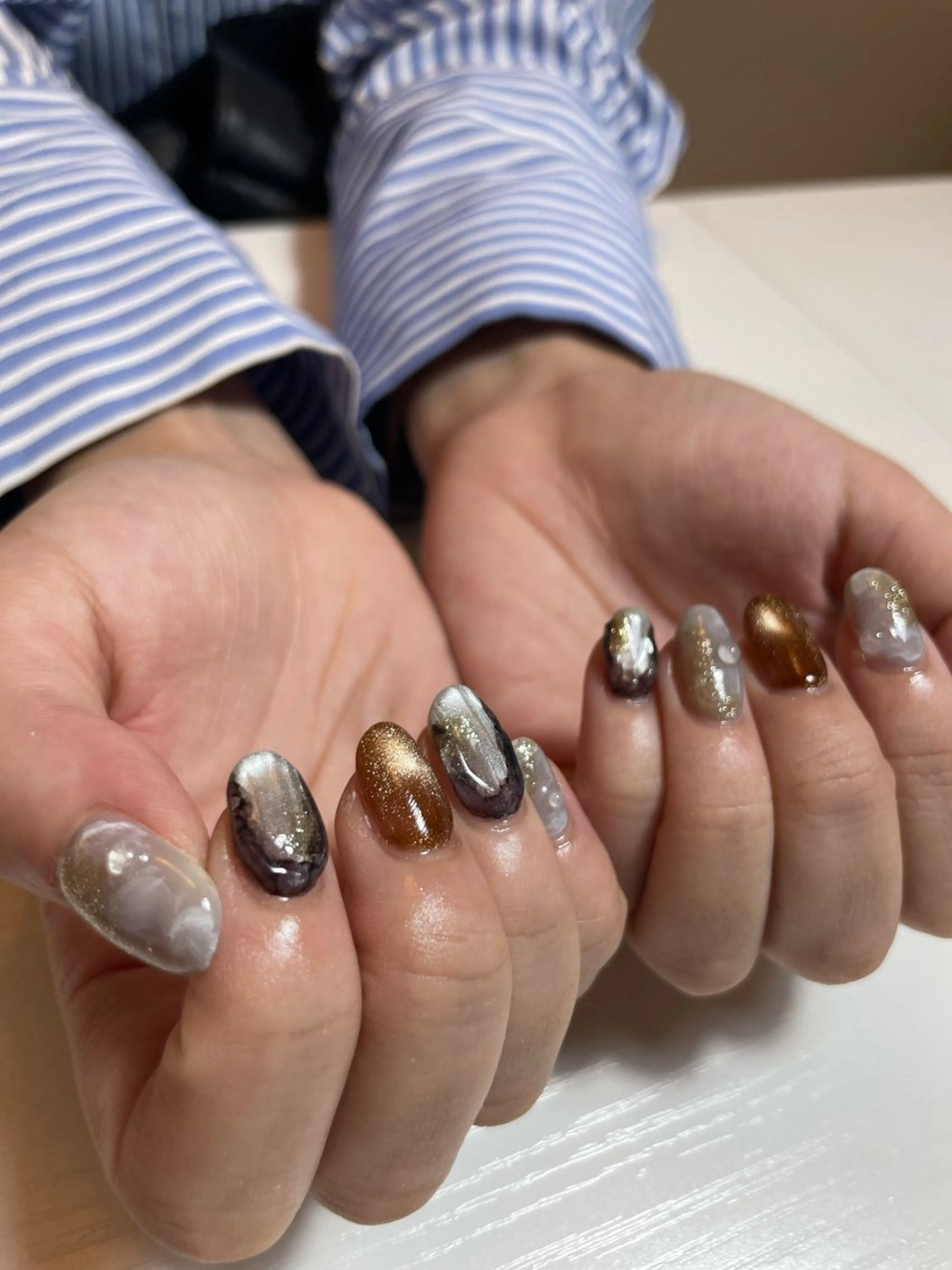 ネイル ニュアンスネイル co_ nailのネイルデザイン