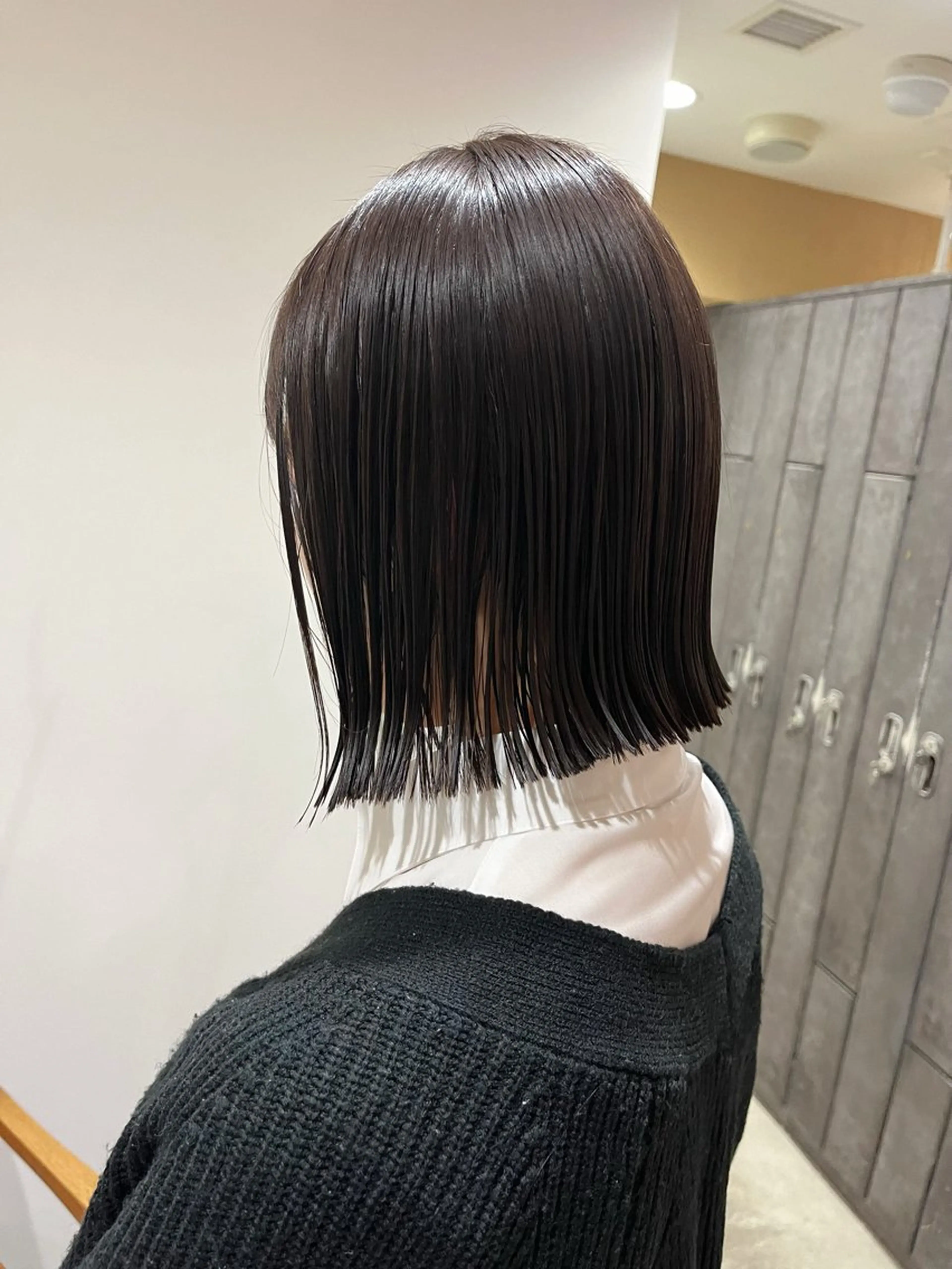 ミディアム ボブ 韓国風ヘア カット 梅田美容室/カット /Maoのヘアスタイル