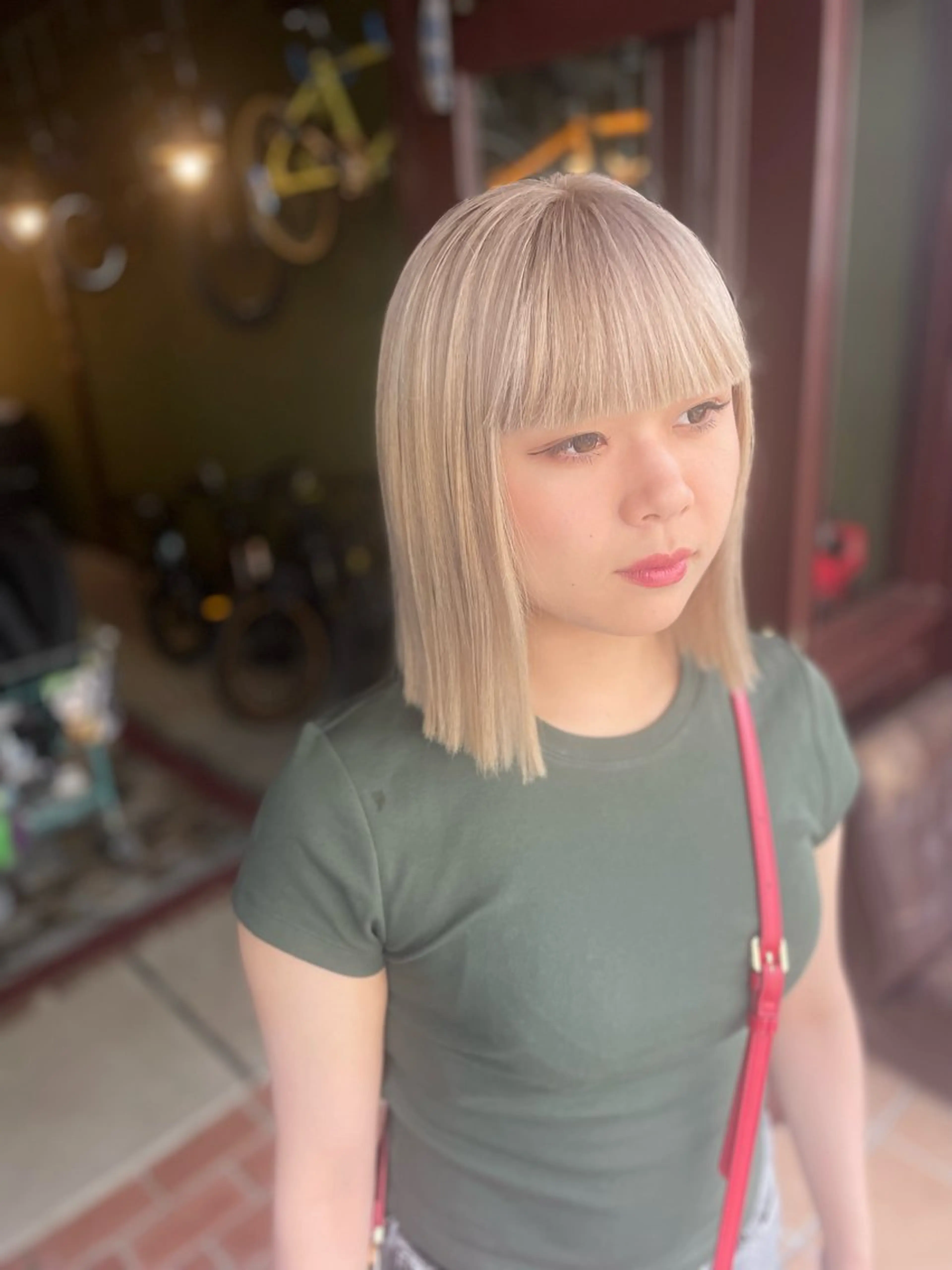 ミディアム カラー カット ヘアカラー トリートメント ヘアセット PATH-hair. storeのヘアスタイル