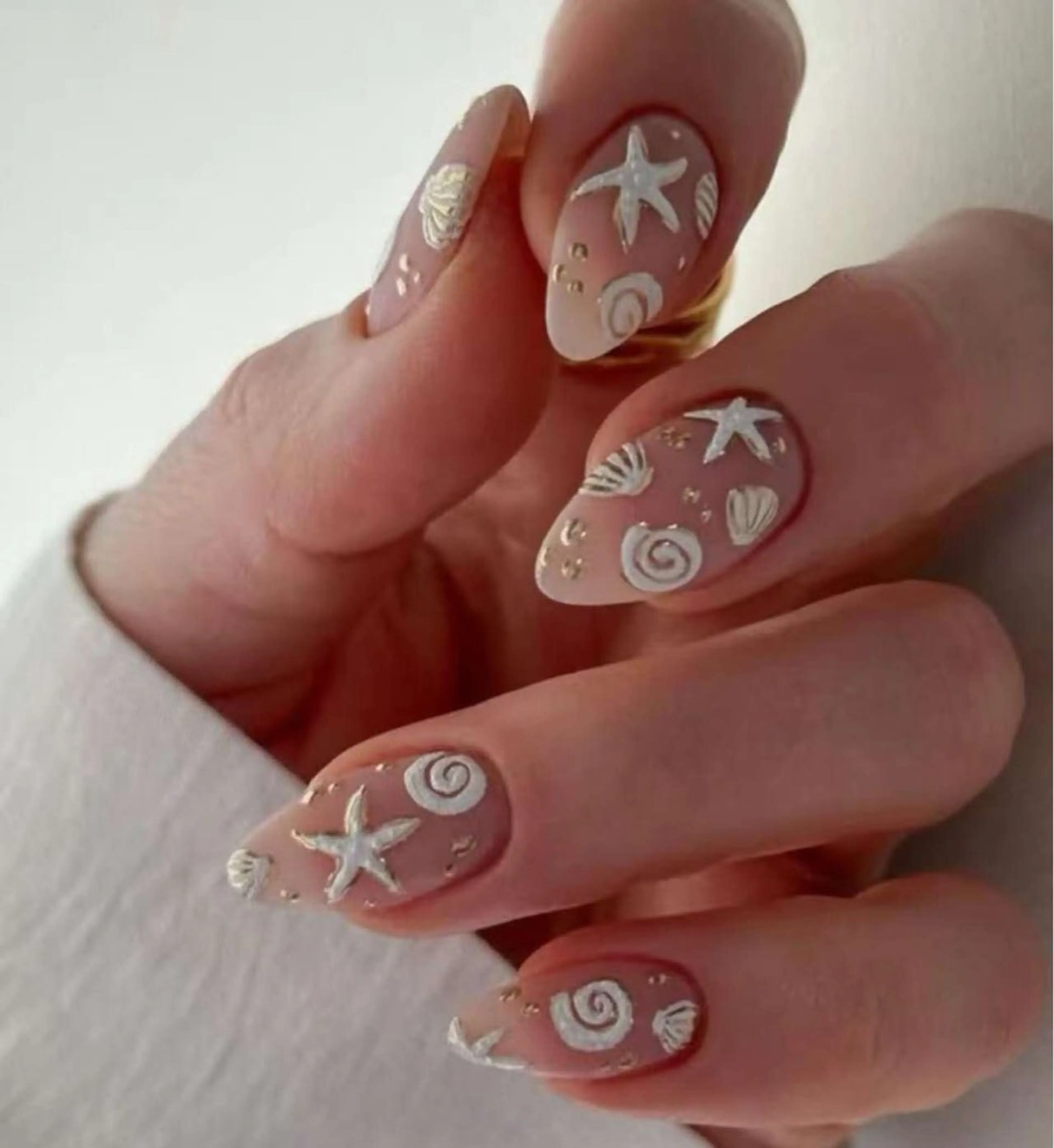 ネイル オーロラネイル フラワーネイル フットネイル フレンチネイル ジェルネイル ハンドネイル BabyYouMi ねねのネイルデザイン