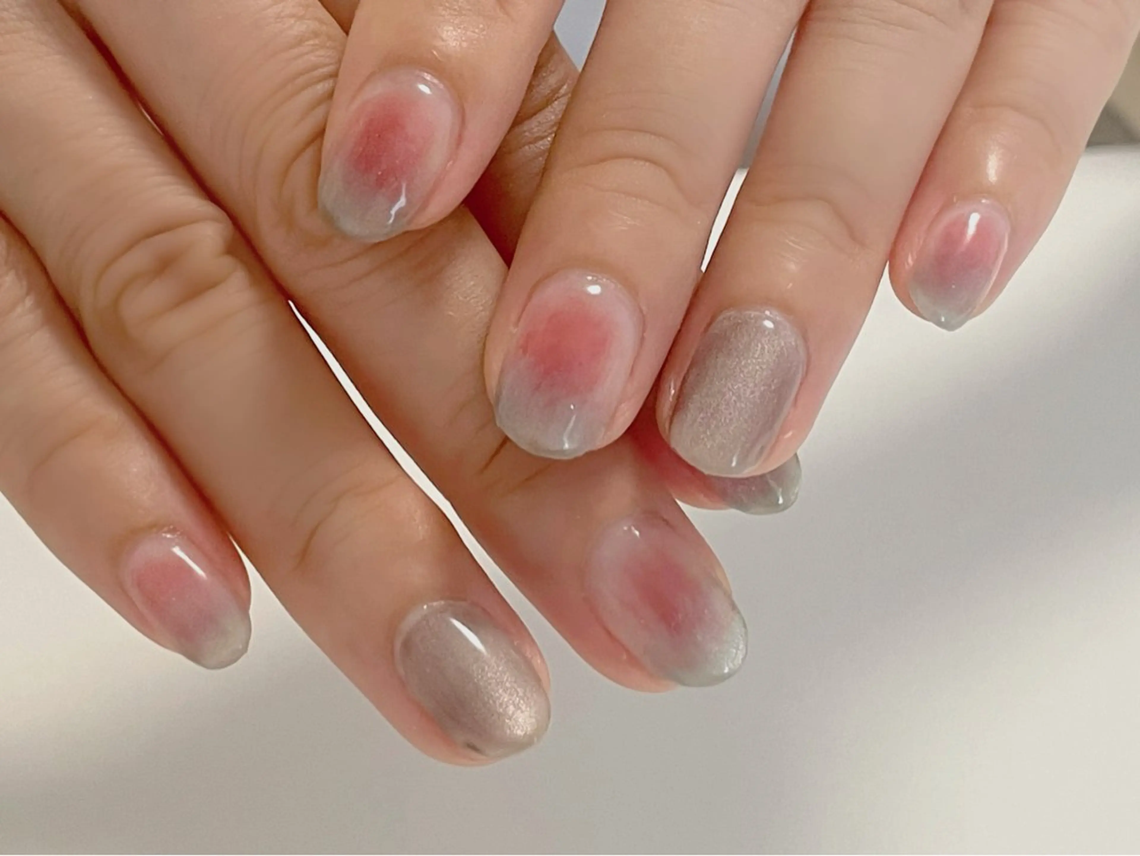 ネイル チークネイル マグネットネイル 地爪育成・ケア専門店 Kreisのネイルデザイン