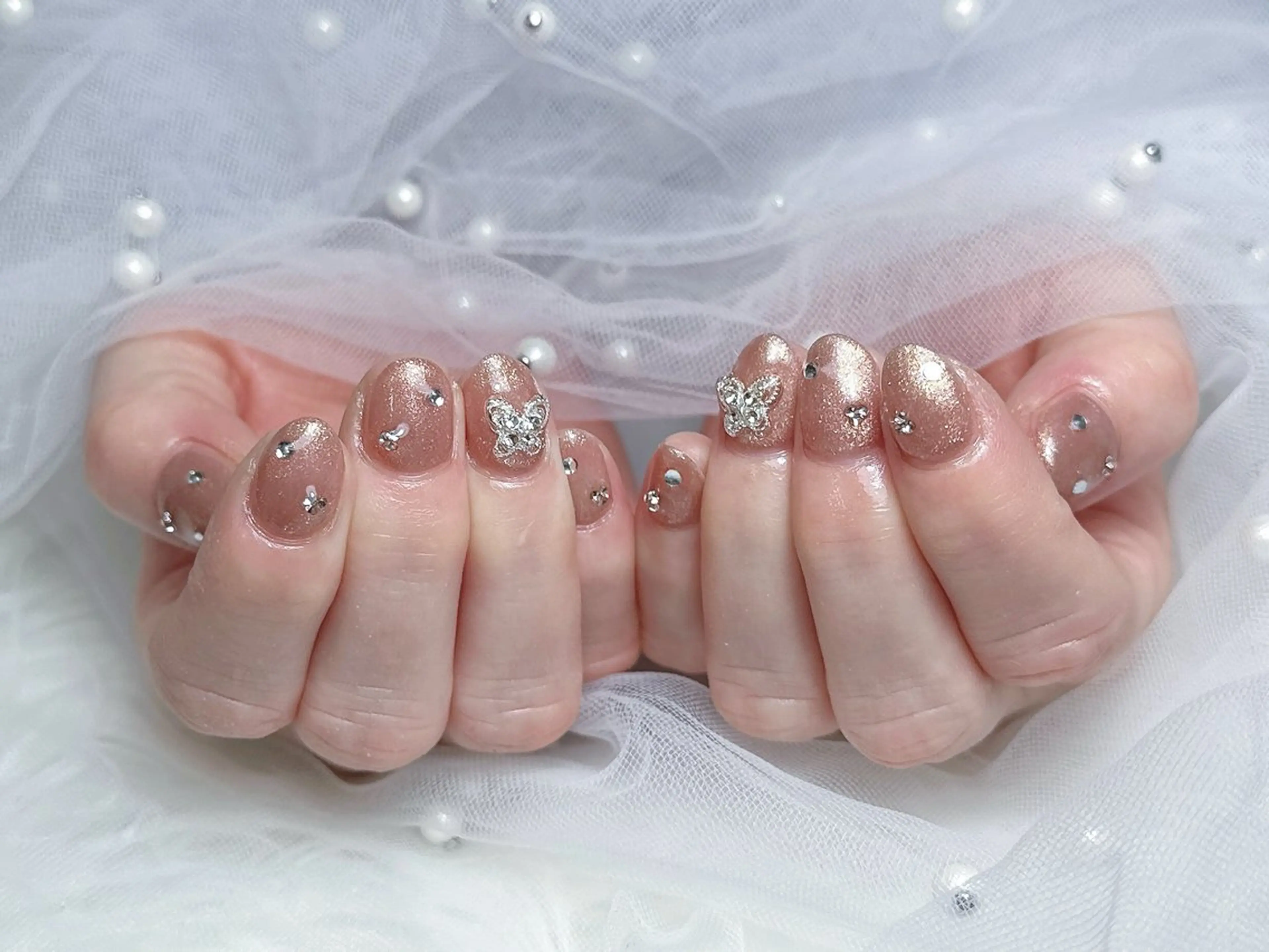 ネイル ハンドネイル 【Eclat ｴｸﾗ】nail＆beauty所属・Eclat〔ｴｸﾗ〕 MOEKA𝜗𝜚*のネイルデザイン