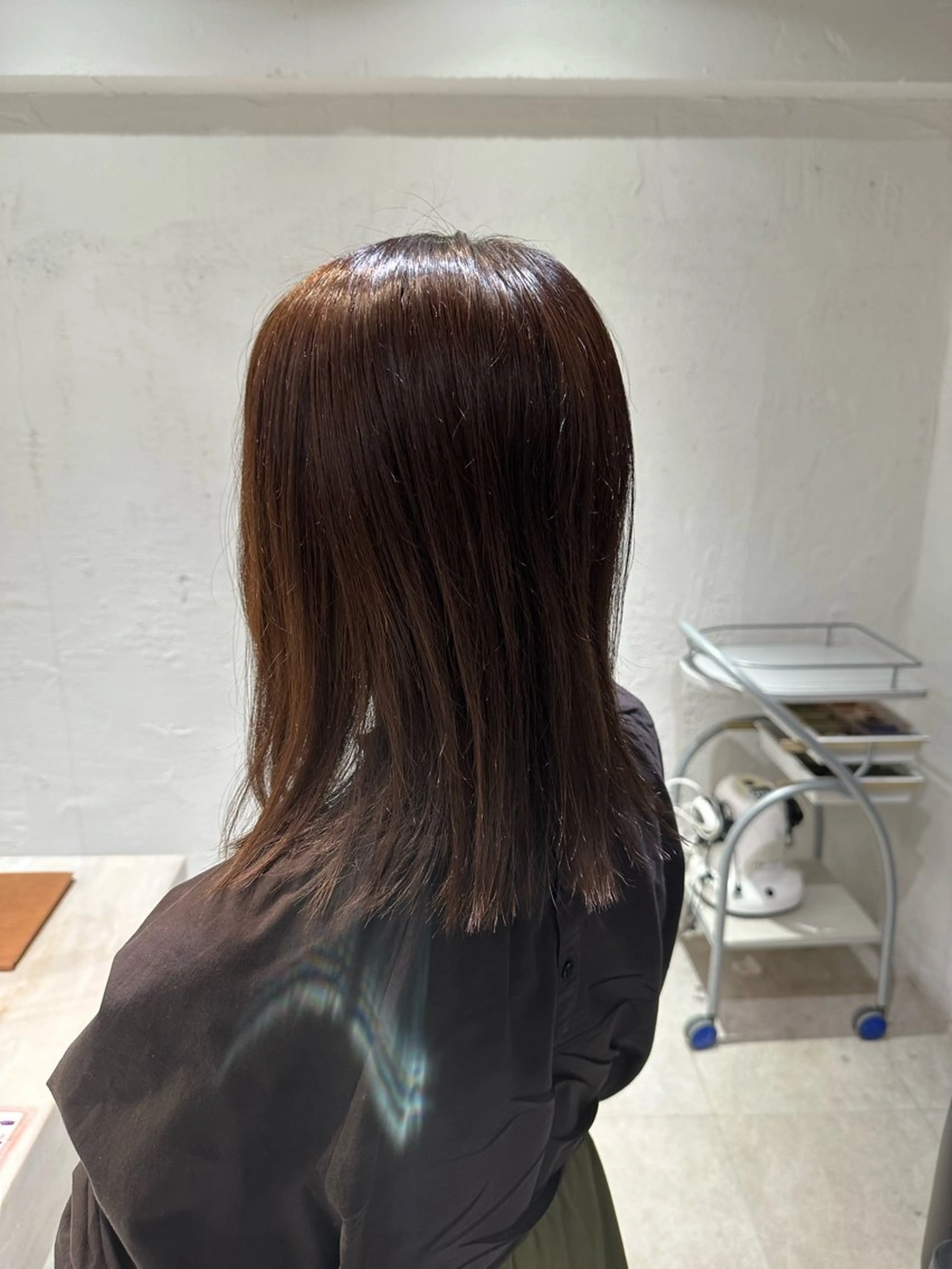 ミディアム 横浜/カット/ パーマ/shuのヘアスタイル