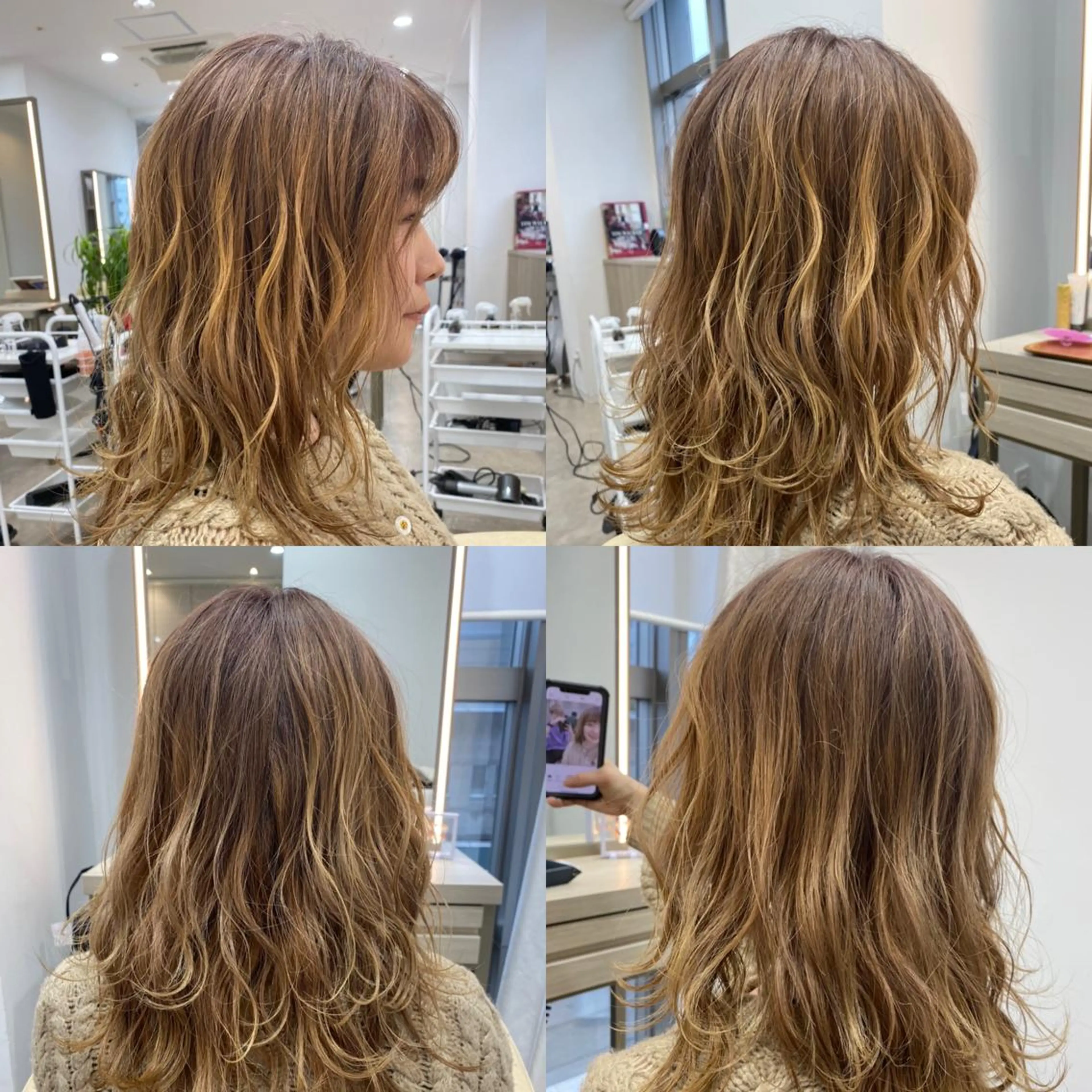 ミディアム 透明感/ツヤ髪/ さら艶/前田祥汰のヘアスタイル