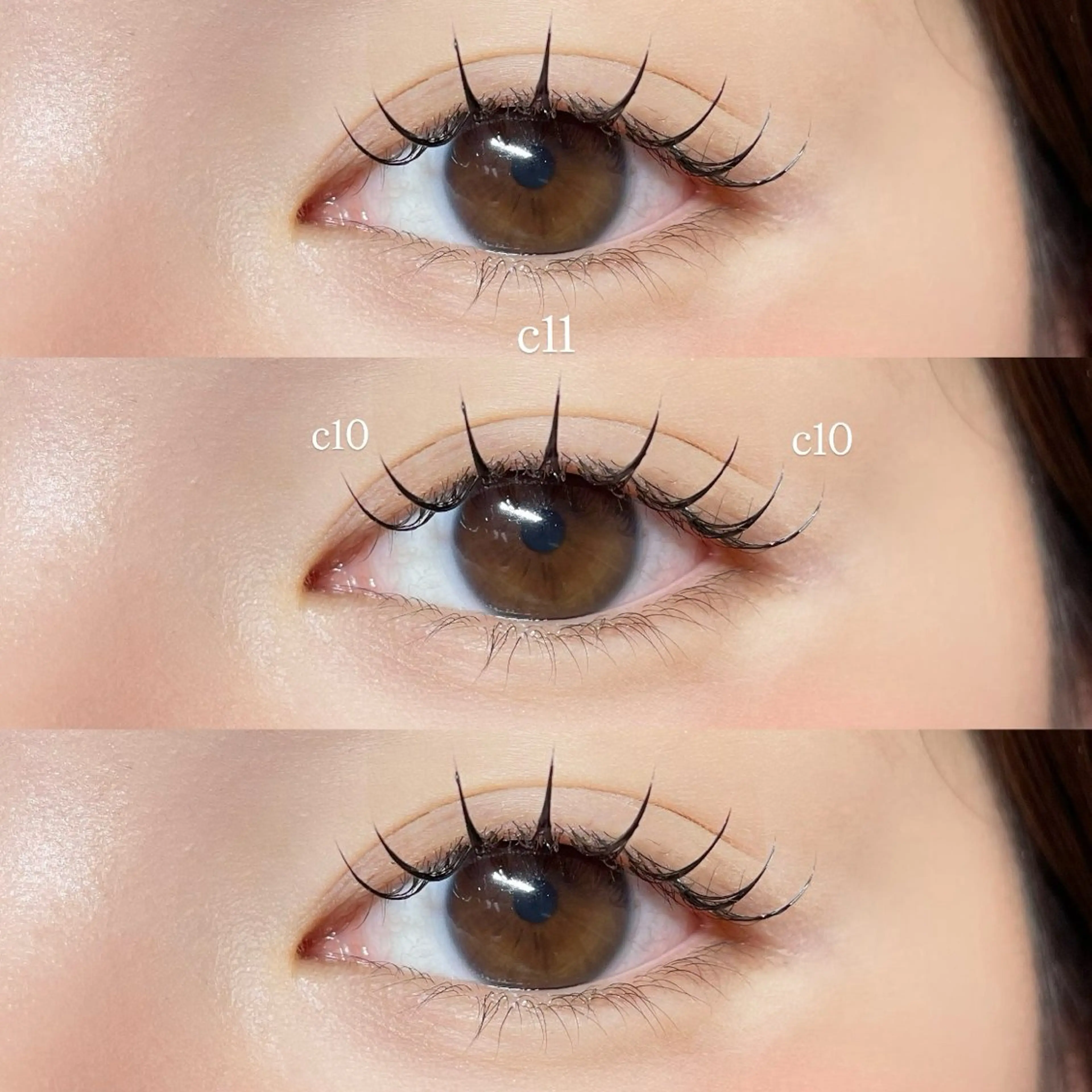 マツエク・マツパ マツエク Mell Yuuna ♡パリエク /束感のマツエク・マツパデザイン