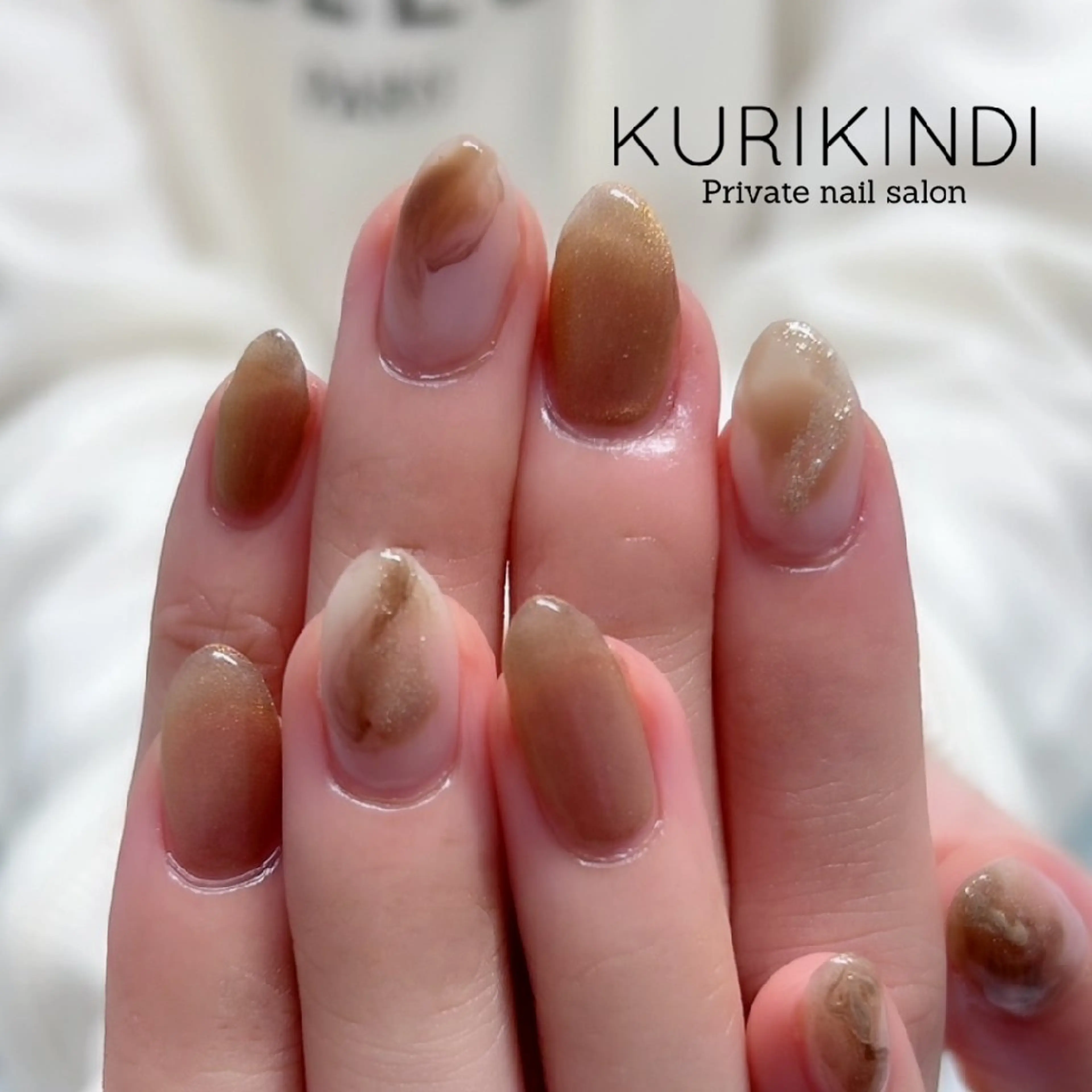 ネイル ジェルネイル ハンドネイル ネイルサロン KURIKINDIのネイルデザイン