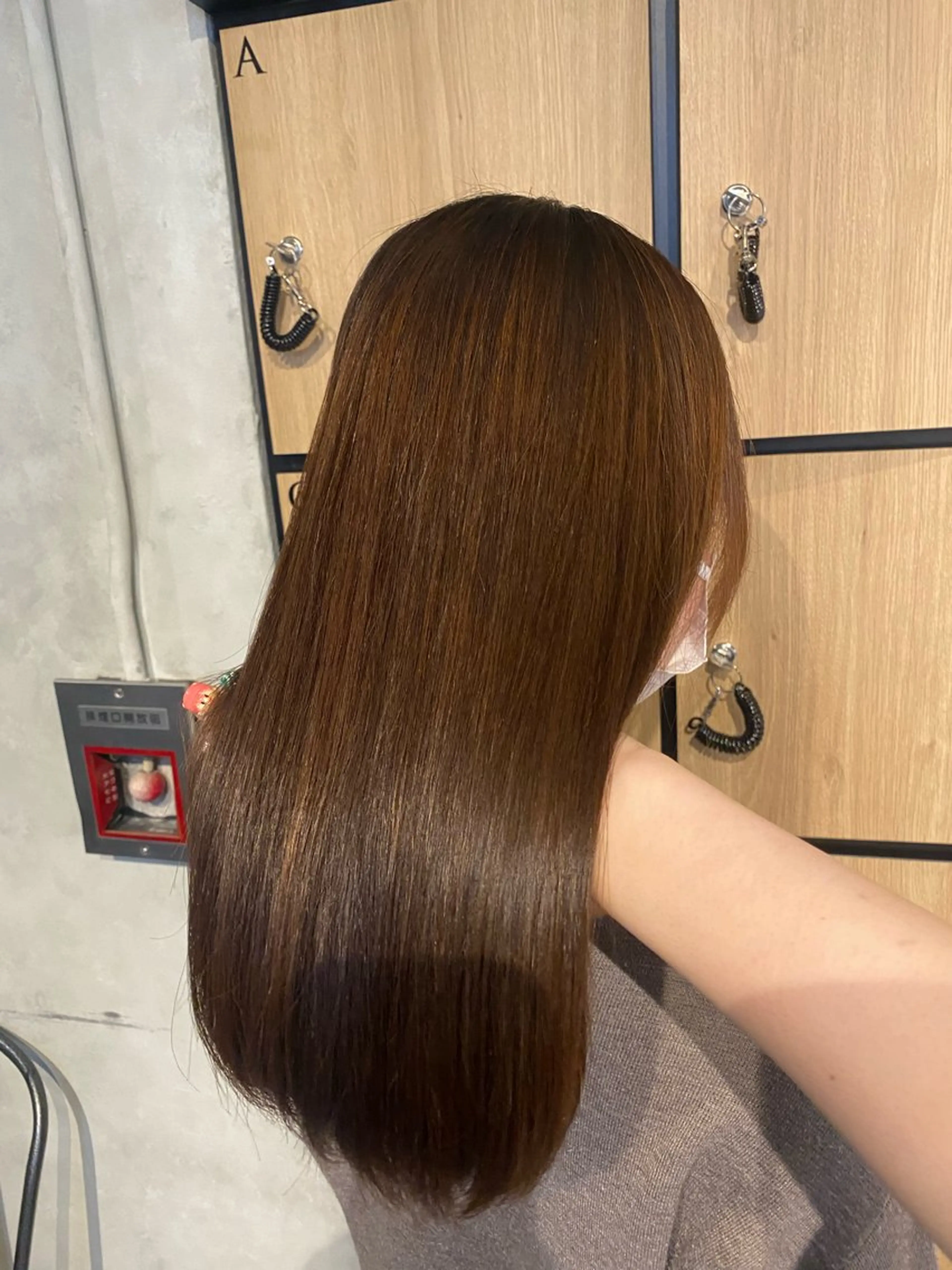 ロング 髪質改善 トリートメント カット ヘアカラー トリートメント Jewel  Box東梅田所属・髪質改善サロン 梅田/ヨナミネのヘアスタイル