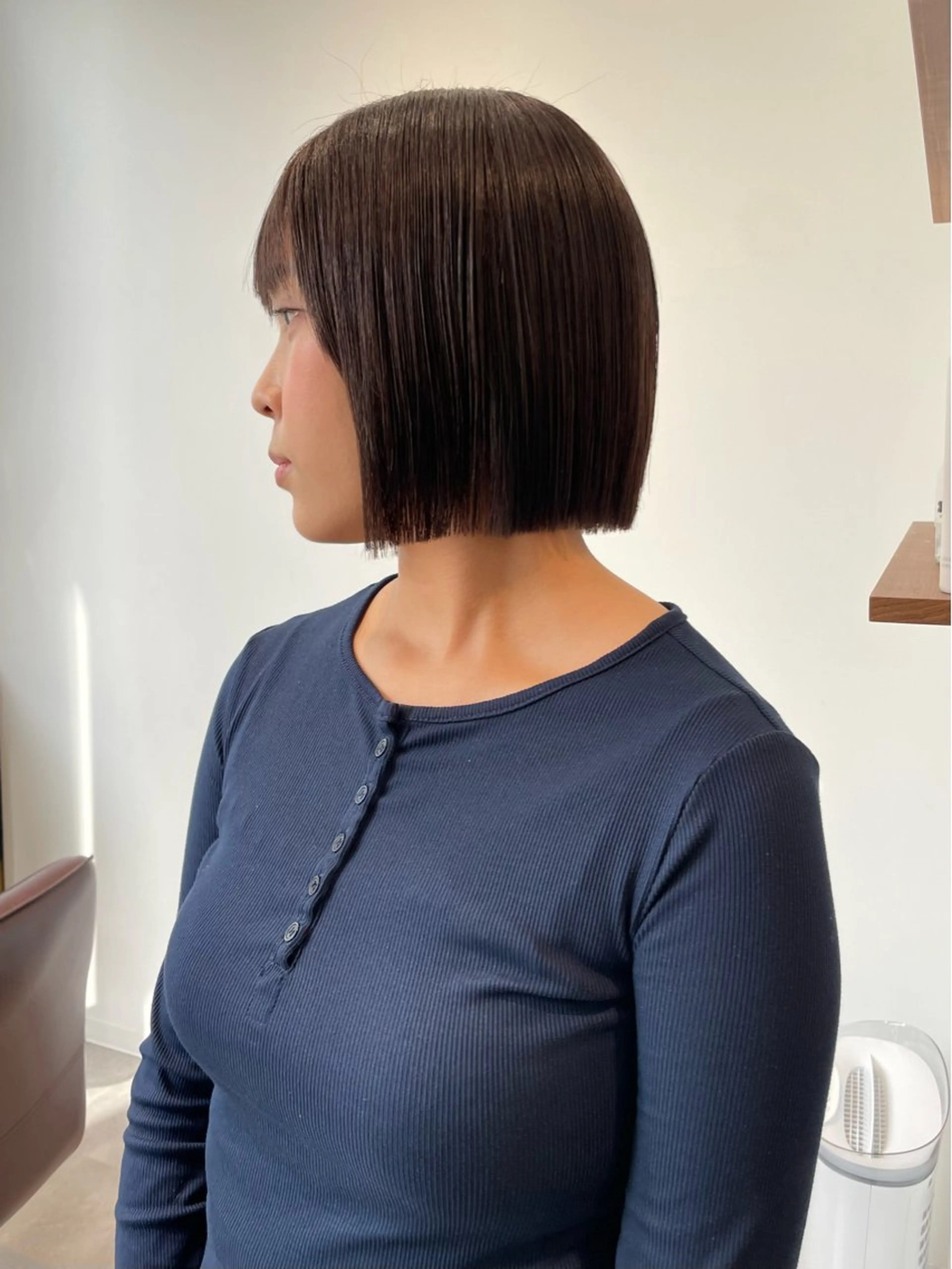 ミディアム SAUT銀座所属・石川玲菜/ 髪質改善ボブ/メンズのヘアスタイル