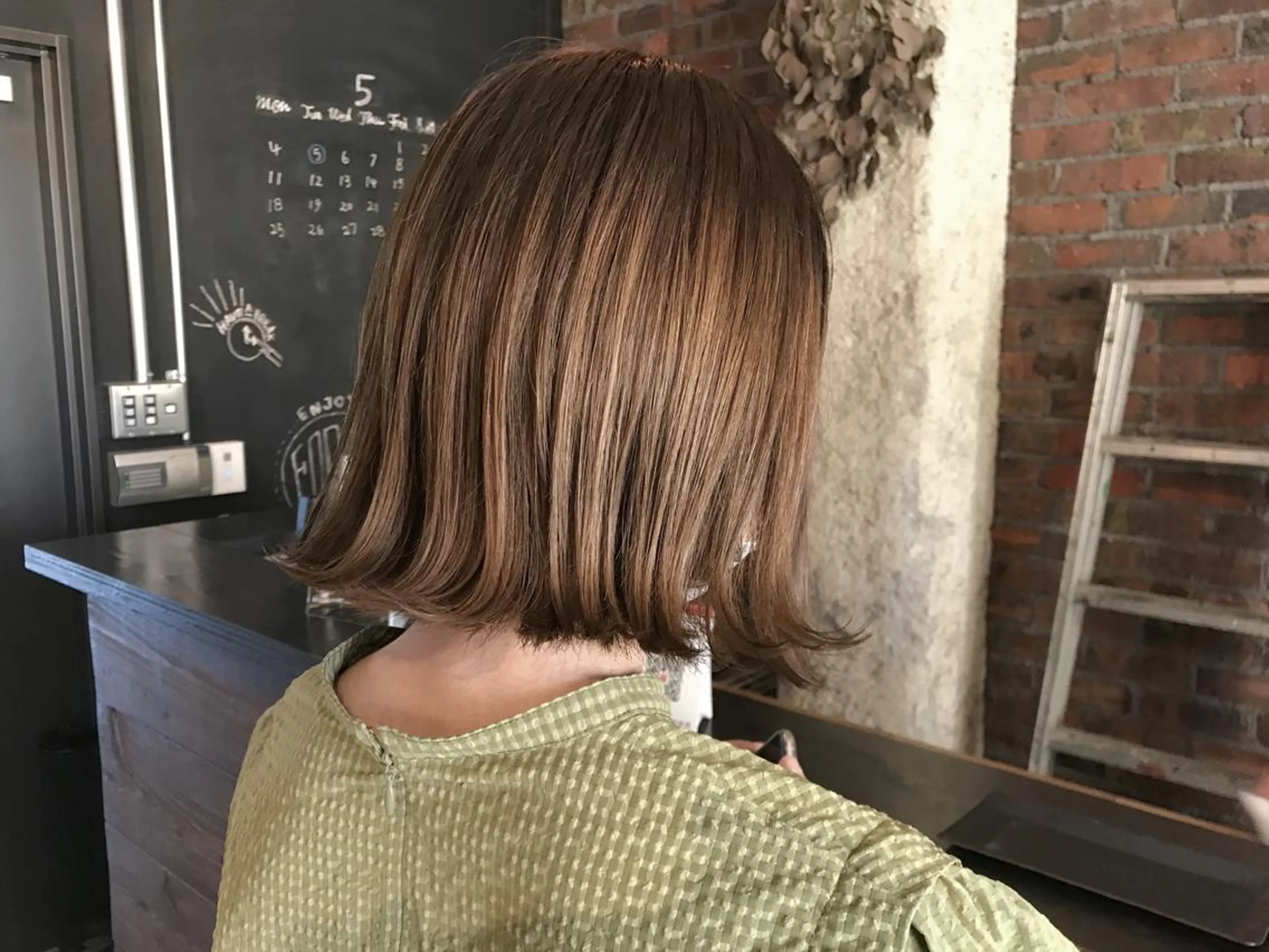 ミディアム カラー モリ タカユキ🌵のヘアスタイル