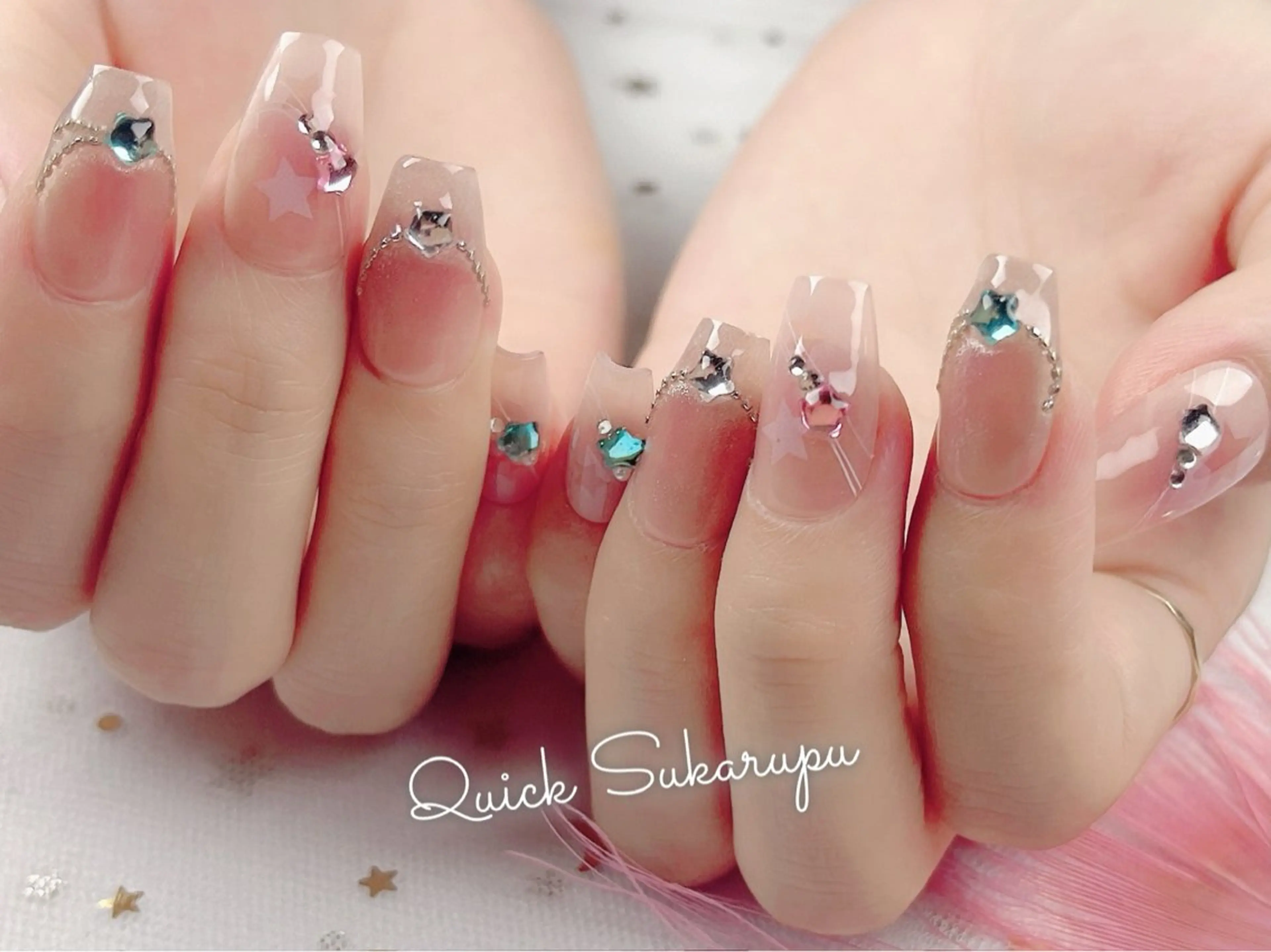 ネイル ハンドネイル Quick Sukarupu新宿のネイルデザイン