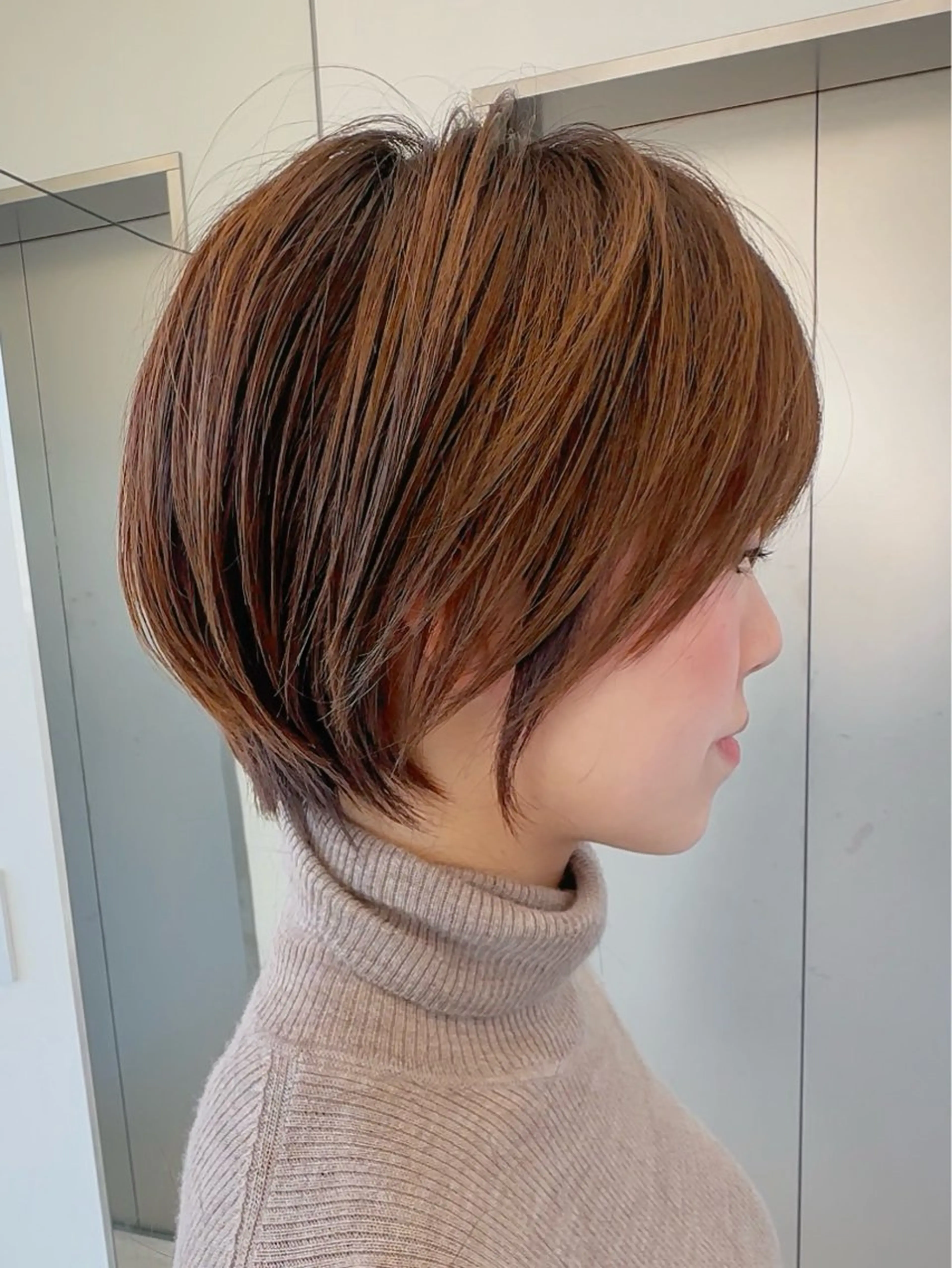 ショート 名古屋／似合わせ カット／カラー🫧のヘアスタイル