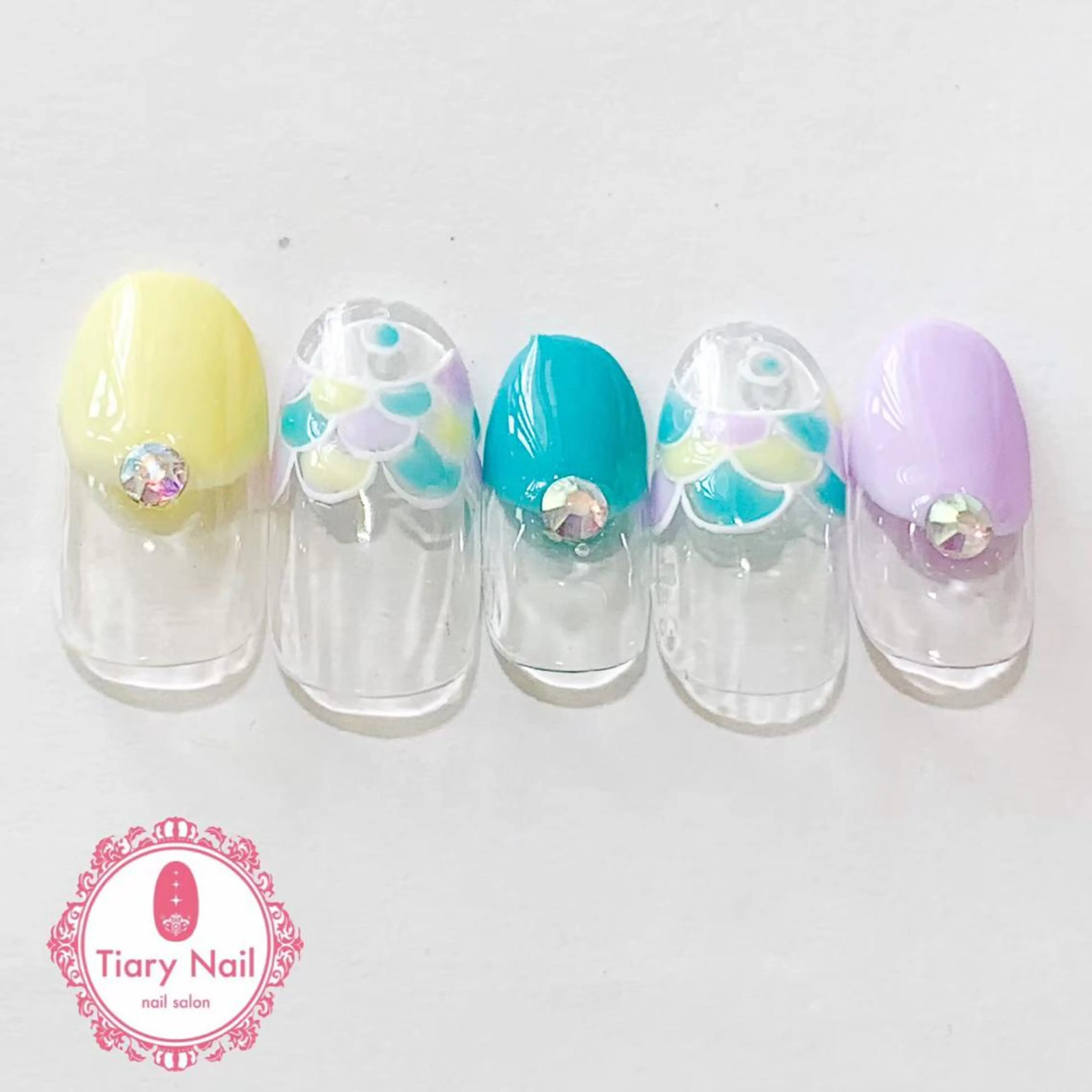 ネイル 桜ネイル 長さ出し オフィスネイル スカルプネイル シンプルネイル 💗🪽Tiary Nail🪽💗のネイルデザイン