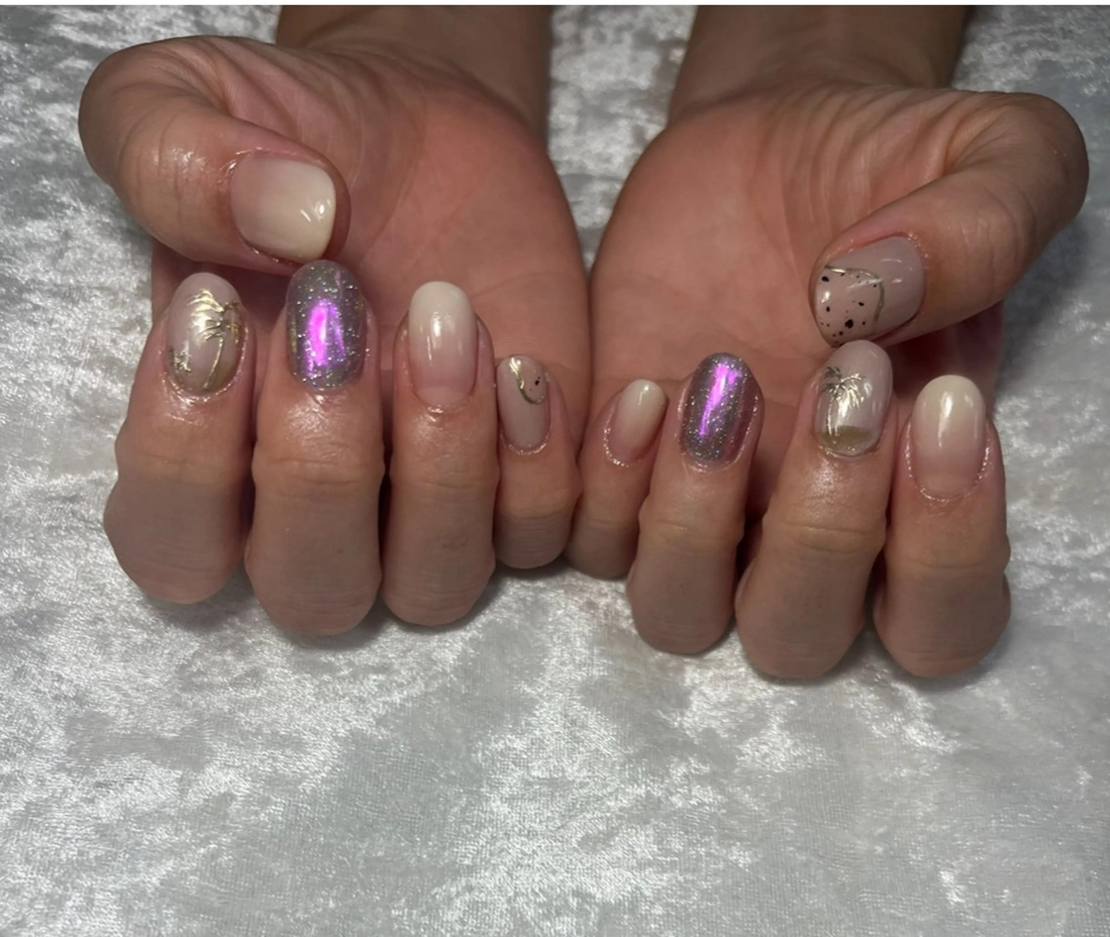 ネイル 持ち込み ハンドネイル Belle Nail NAOH.のネイルデザイン