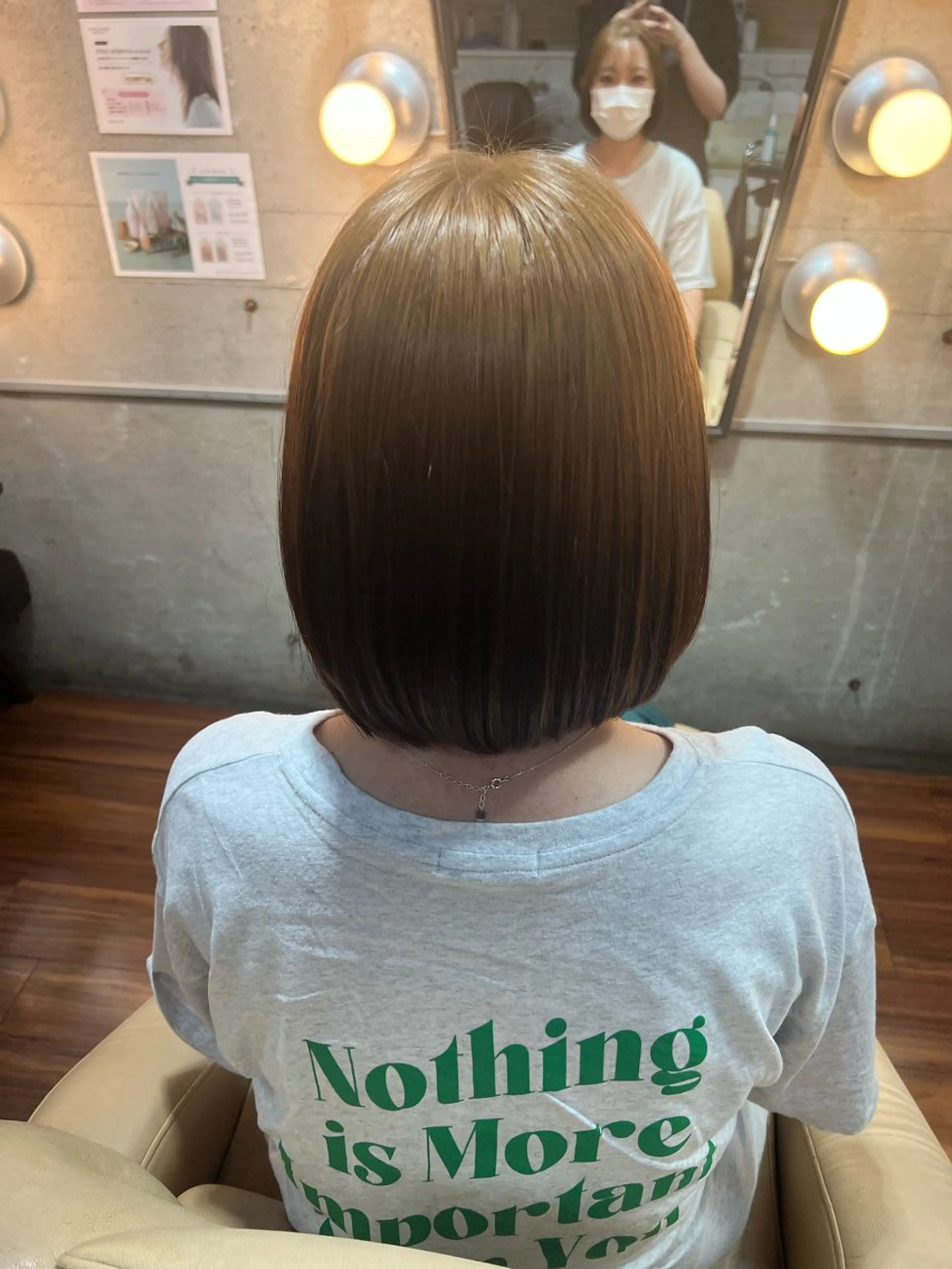 ショート ボブ M.Fe's はるな 🖤メンズカット募集のヘアスタイル