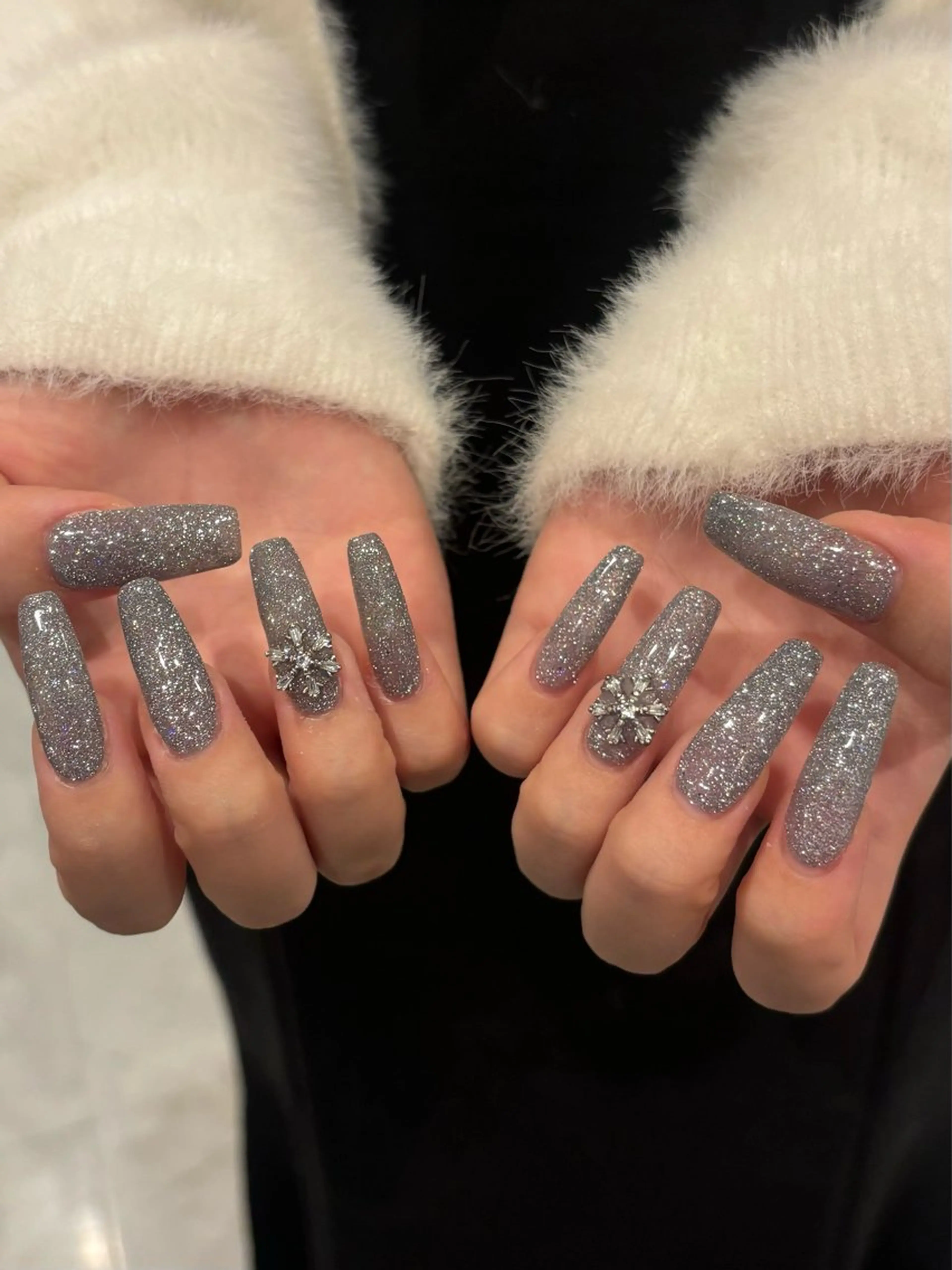 🩰(オフ込み)フィルインフラッシュネイルの写真