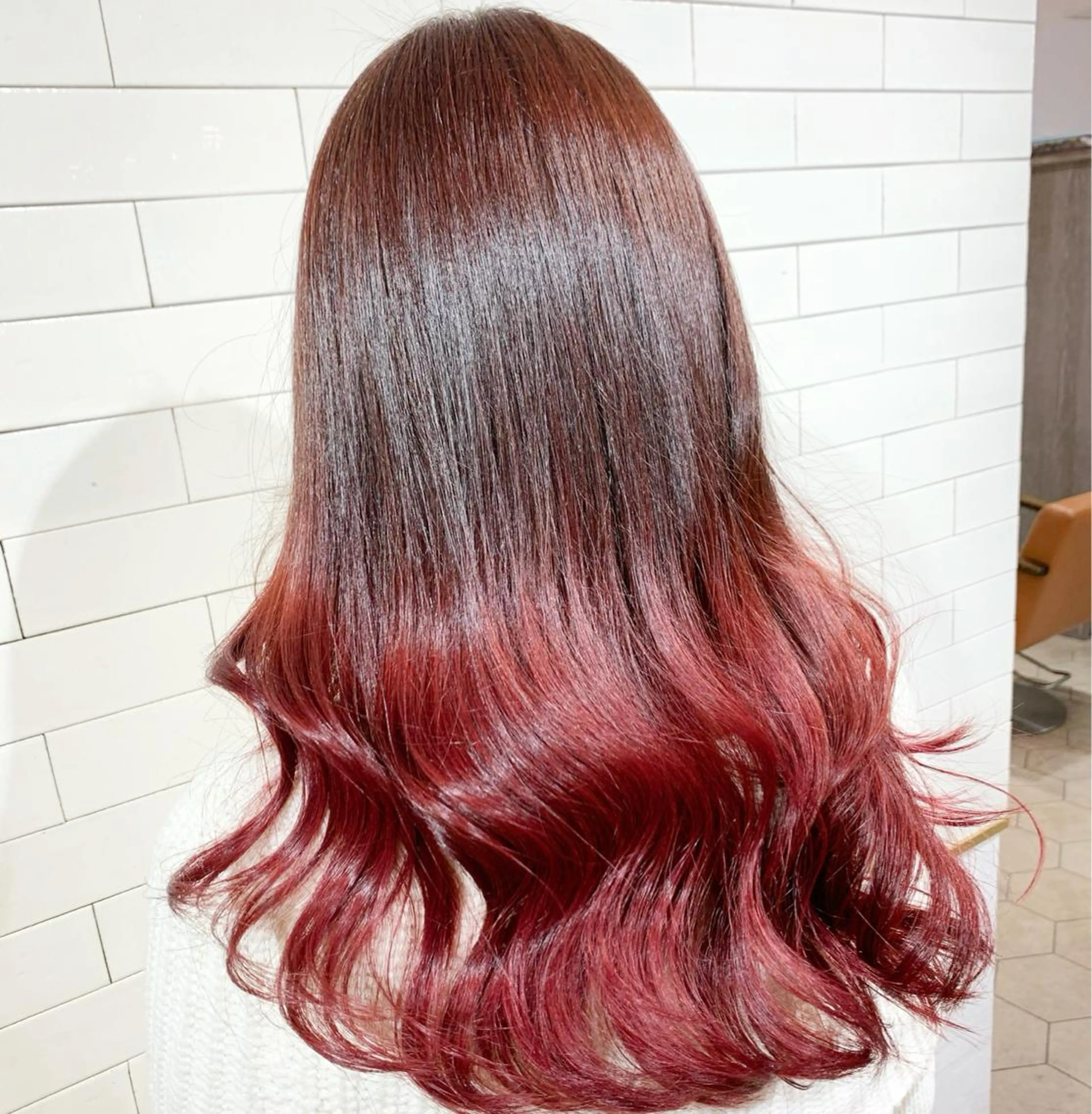 ロング カット ヘアカラー トリートメント 髪質改善✨ ULTOWA🌈のヘアスタイル