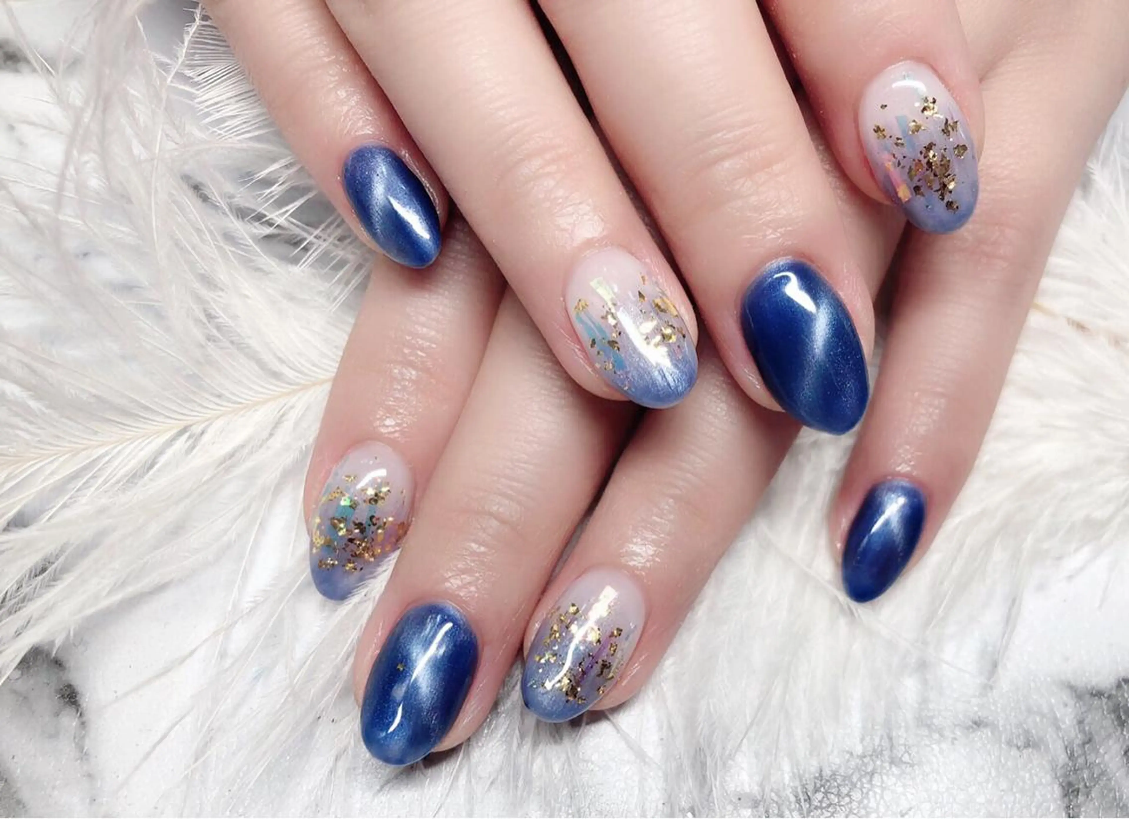 ネイル ハンドネイル マジックミラー所属・マジック ミラーのネイルデザイン