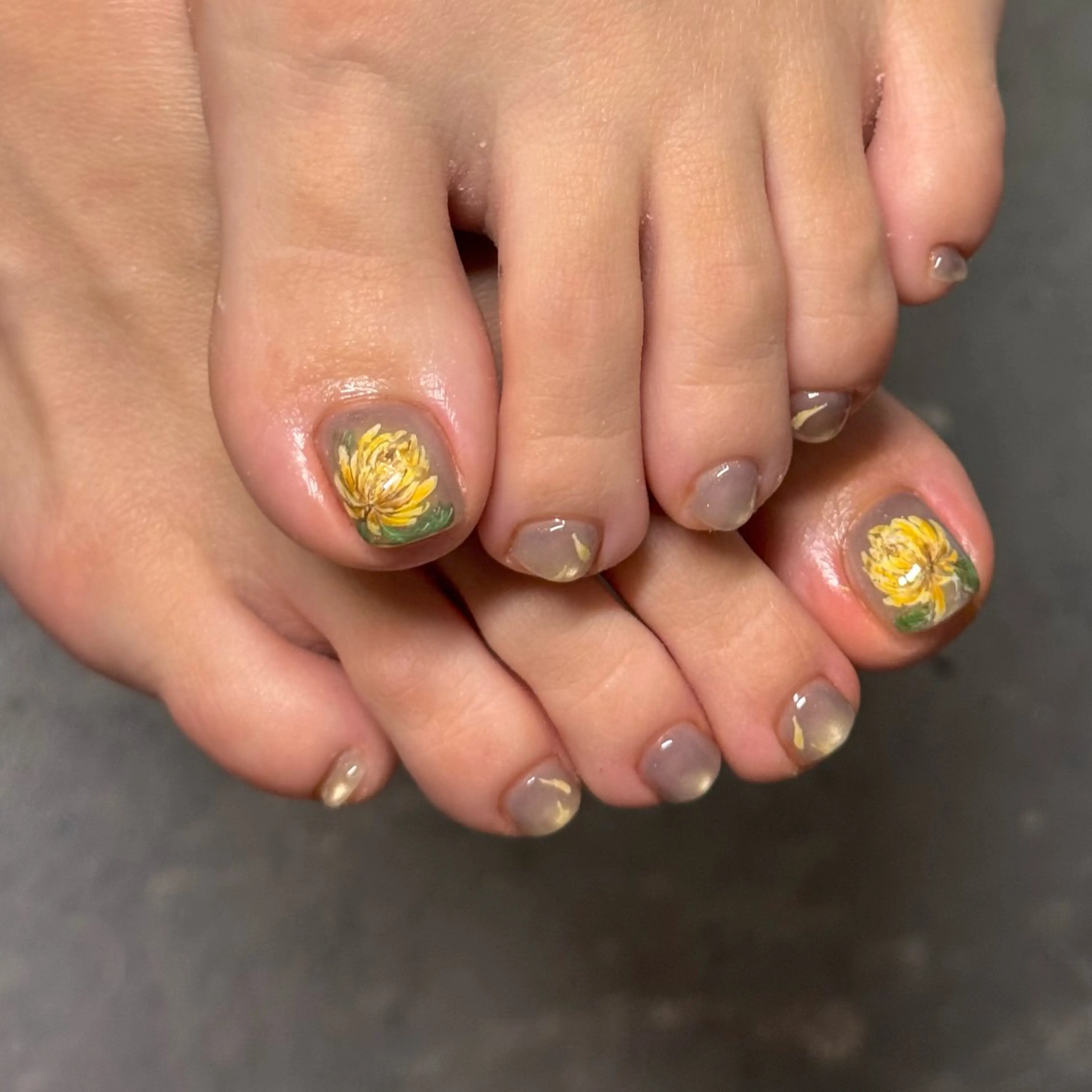 ネイル フットネイル 持ち込み HARUKA ネイリスト福岡/薬院のネイルデザイン