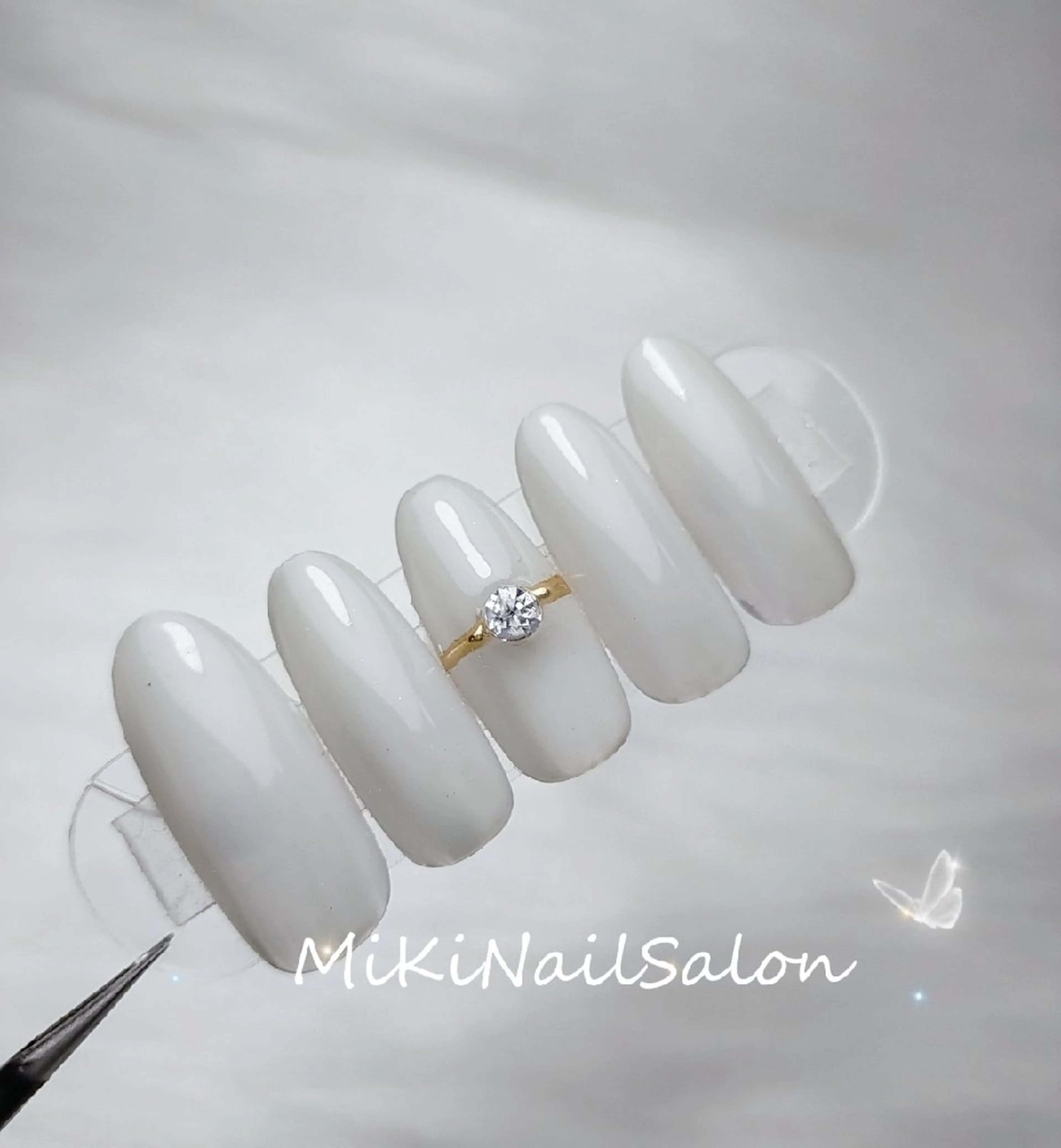 パーマ ハンドネイル 🎀Yumi✨ ミキネイルサロン池袋のネイルデザイン