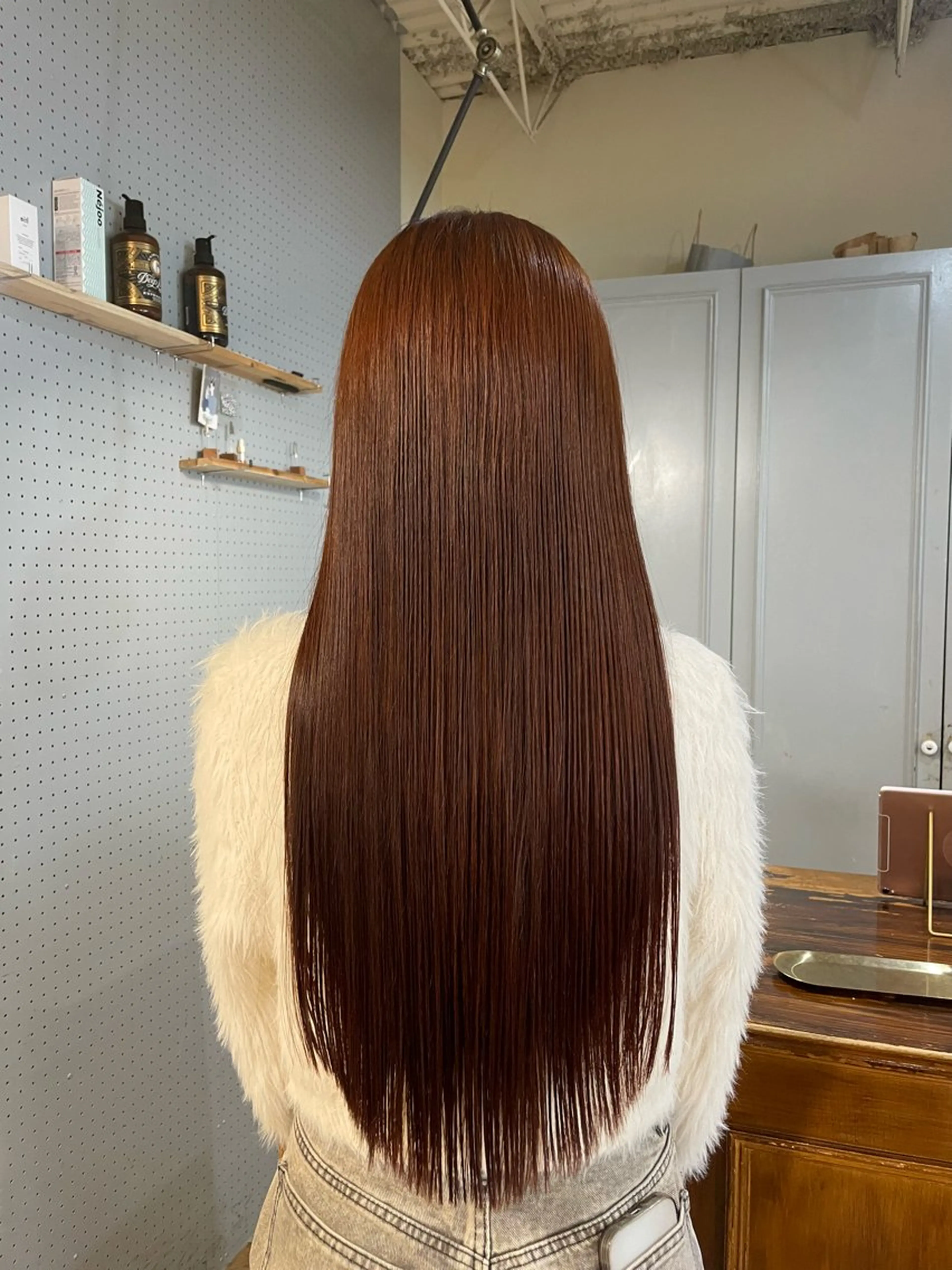 ミディアム カラー カット ヘアカラー トリートメント 🤩噂のMr.髪ポジ ティブ®️yu🤩のヘアスタイル