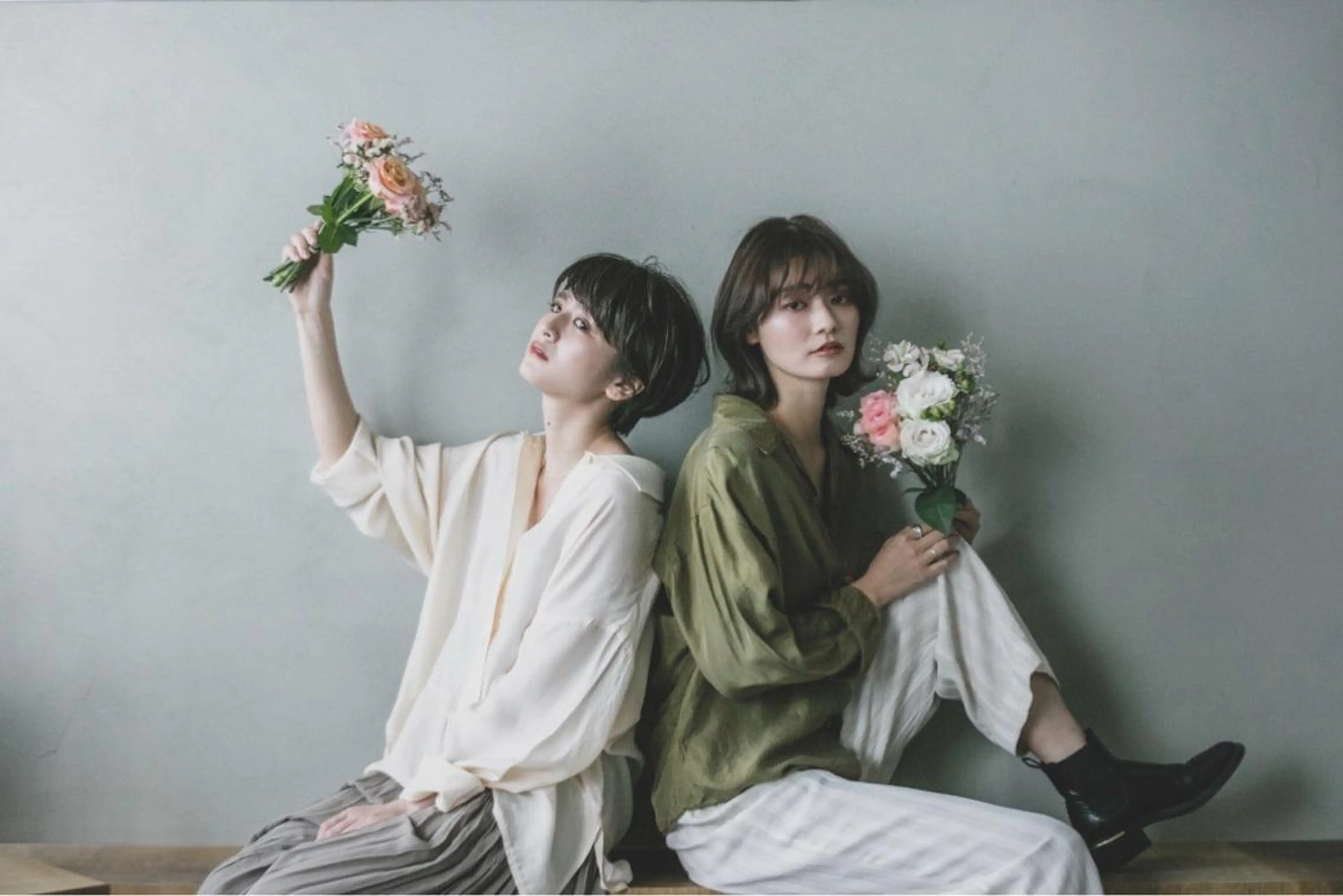 ショート カラー 永田 崇のヘアスタイル