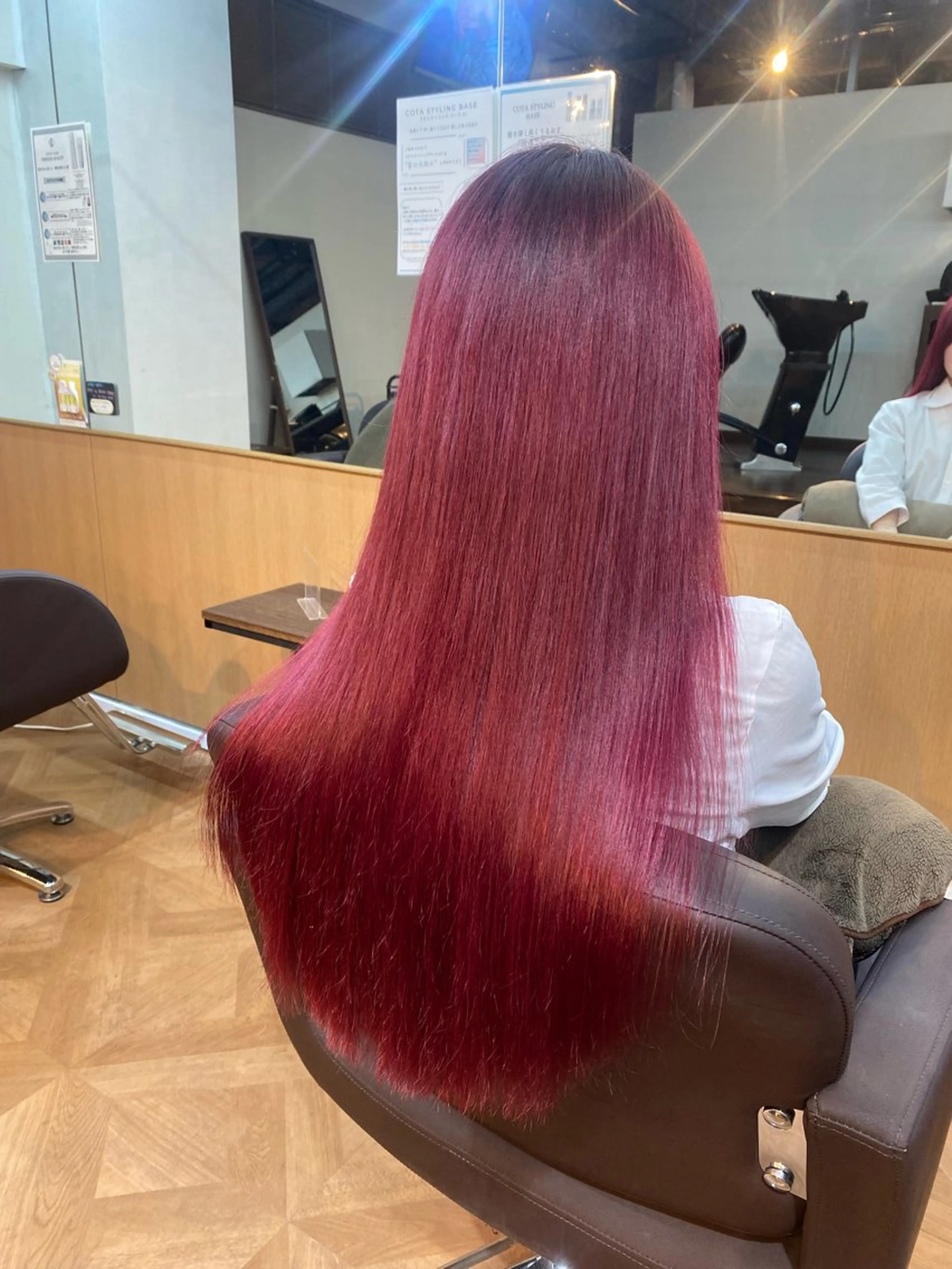 ロング ヘアカラー RISE 我孫子/佐藤亮太のヘアスタイル