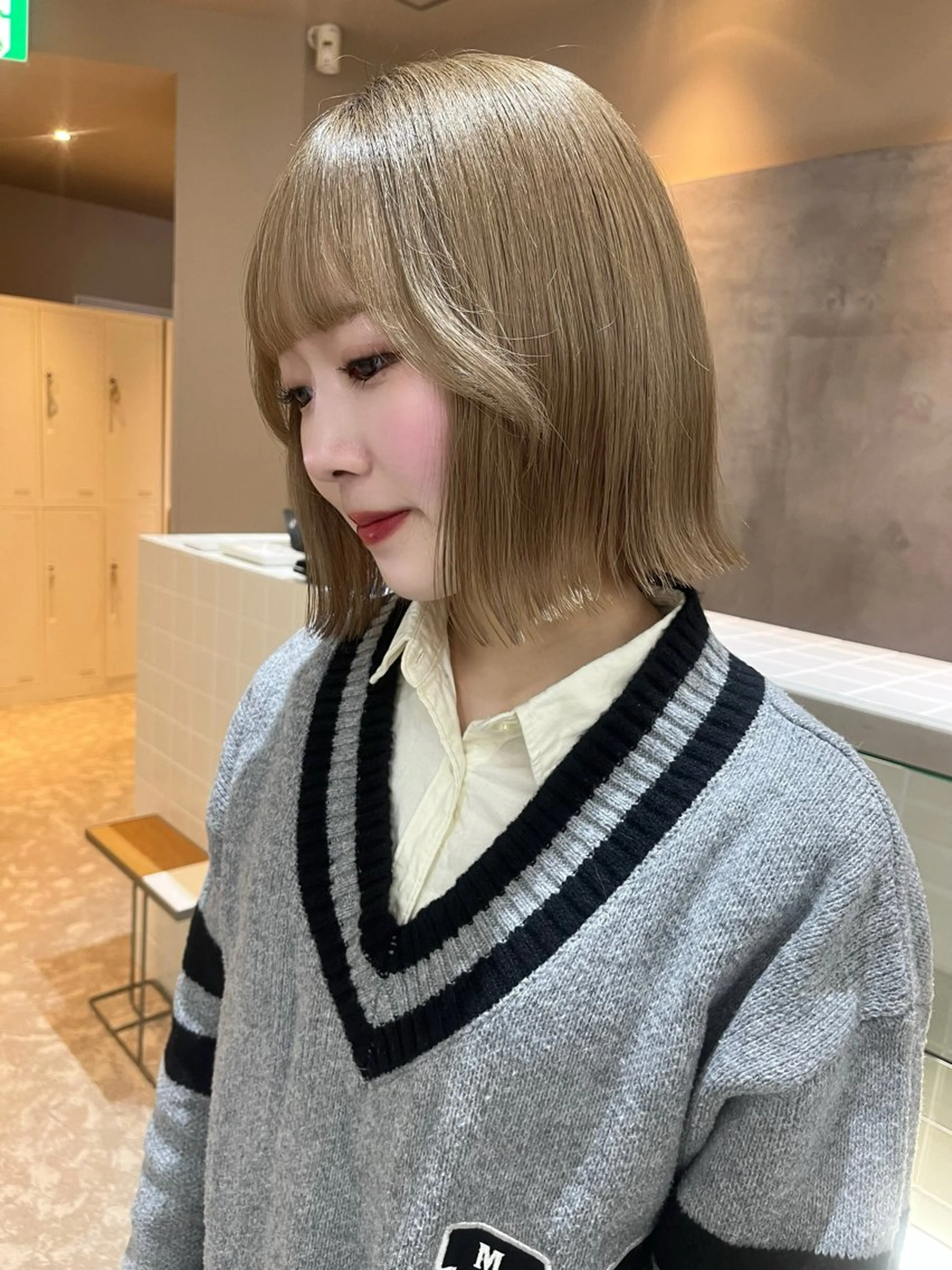 似合わせカットの写真