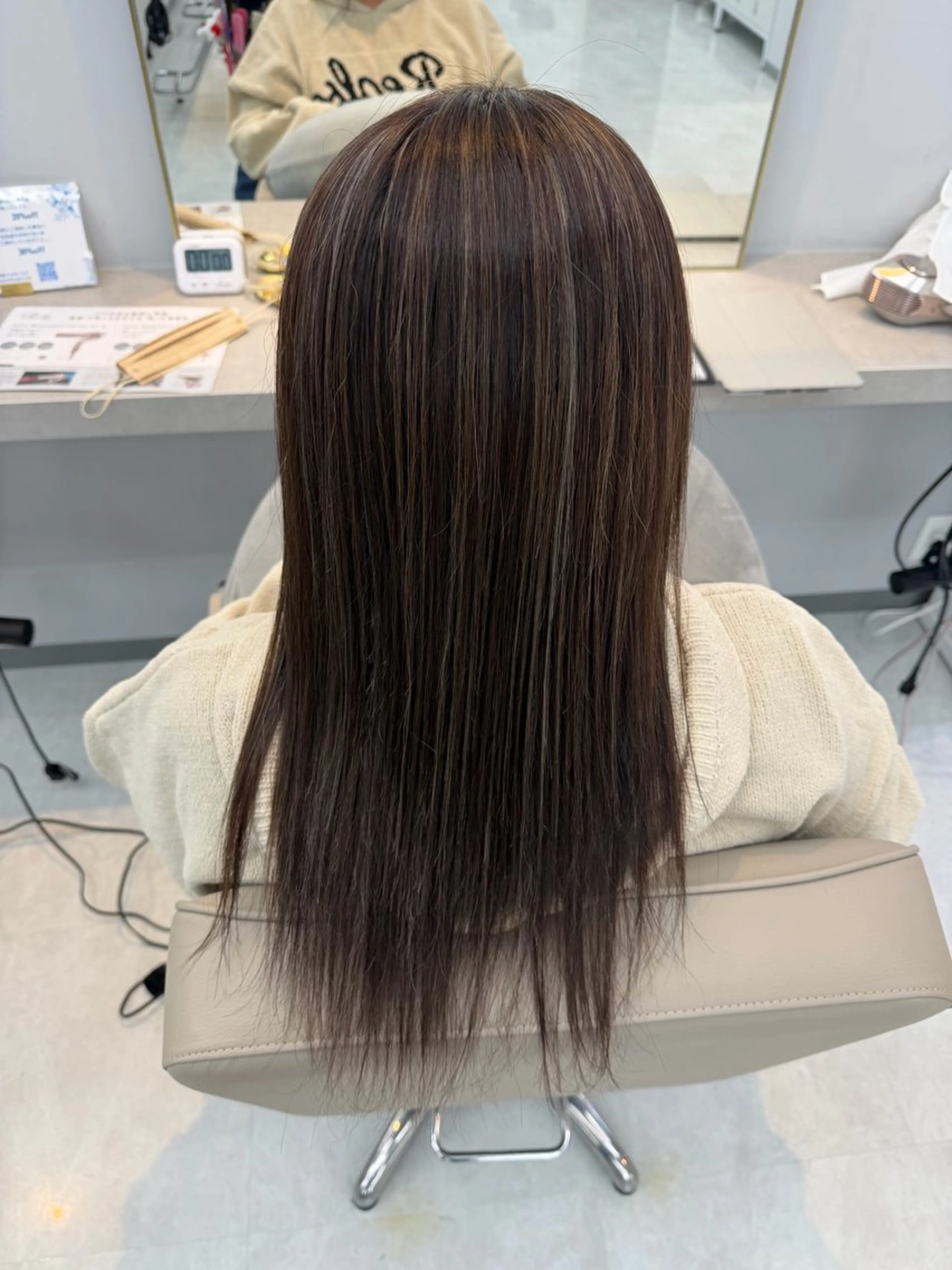 ロング ヘアカラー NeiRo 北千住 ユリのヘアスタイル