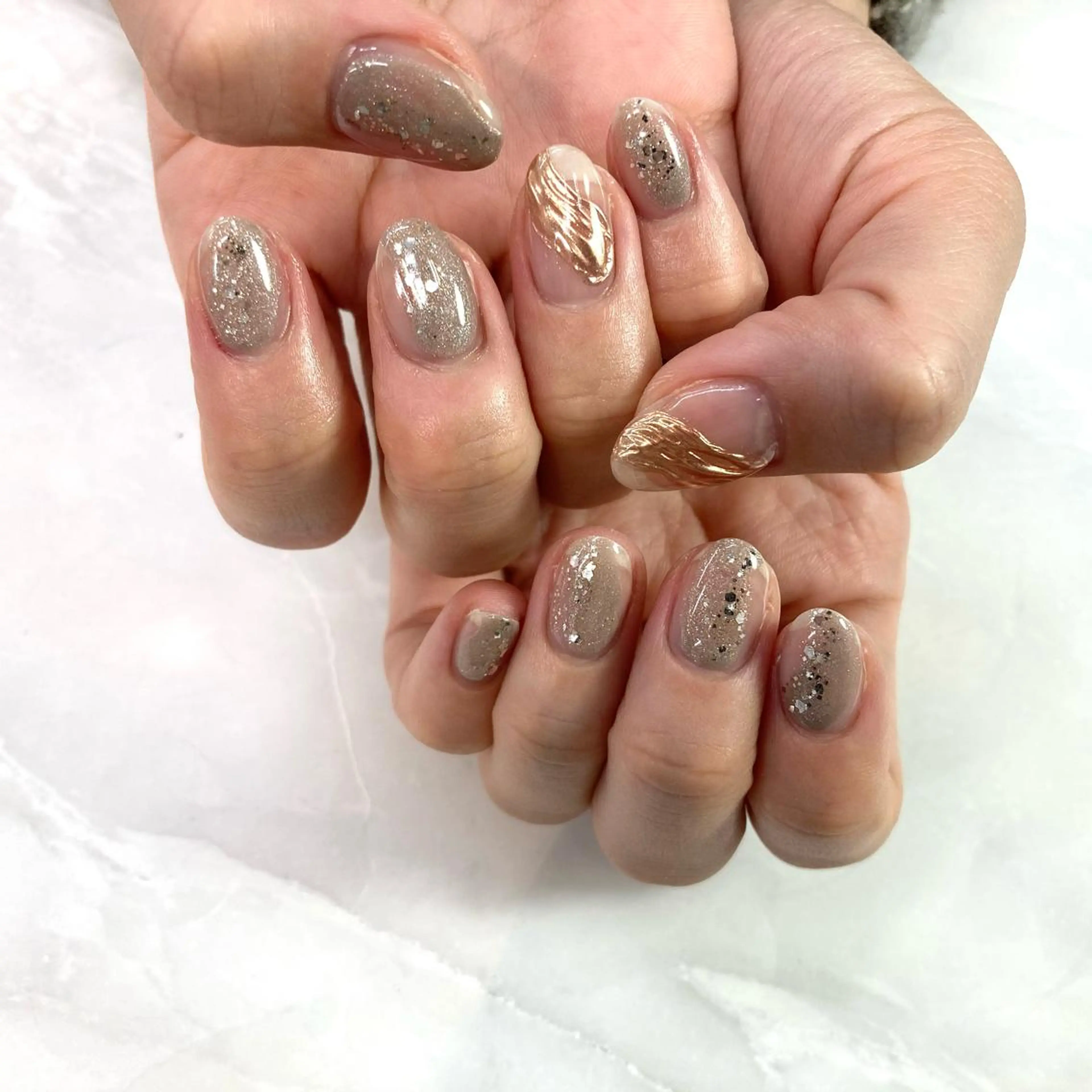 ネイル KODA308 Saoriのネイルデザイン