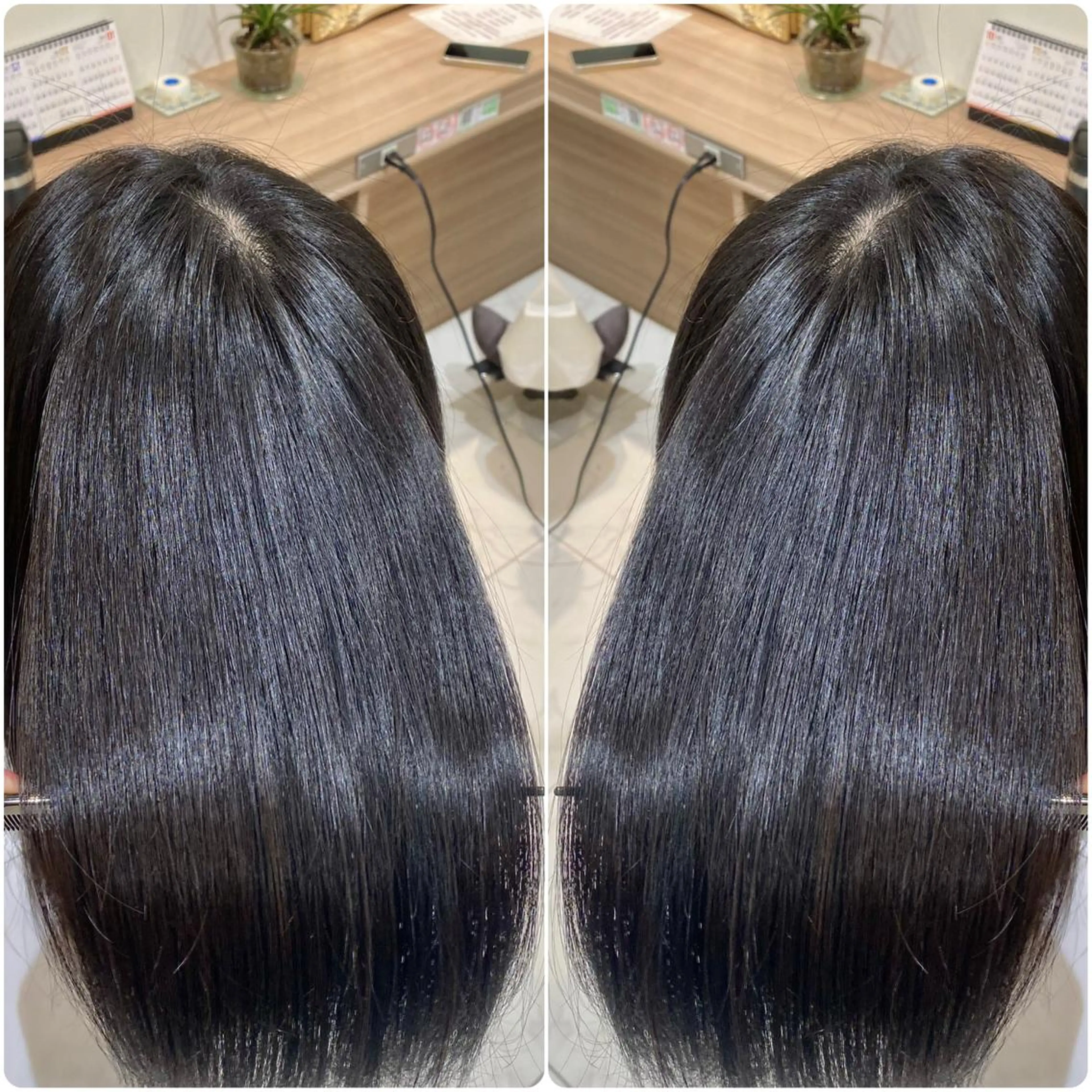 セミロング 縮毛矯正 トリートメント ✨美髪／縮毛矯正 講師 ／塚田健✨のヘアスタイル