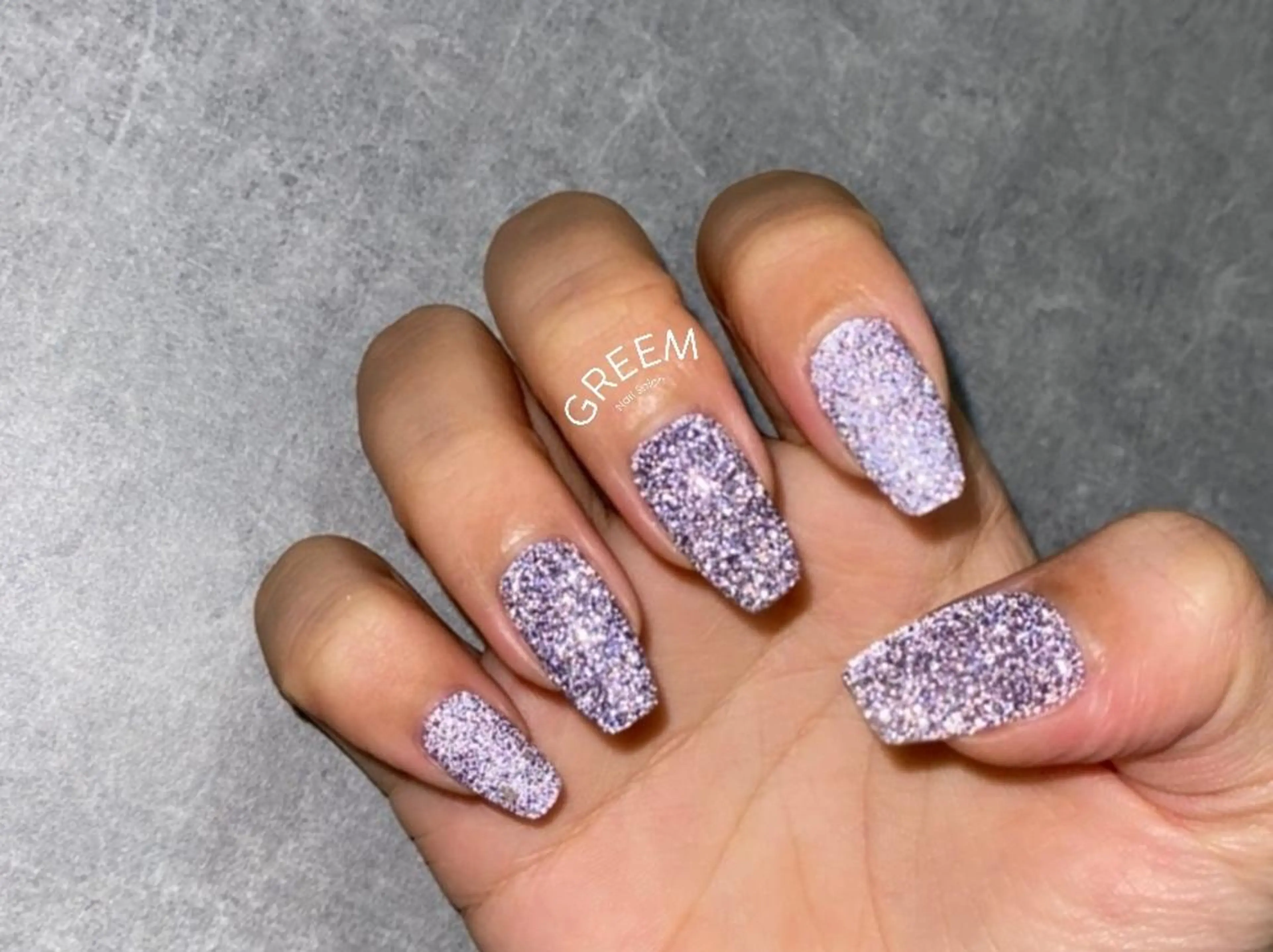 ネイル フラッシュネイル ジェルネイル キラキラネイル 韓国ネイル ラメ(グリッター) GREEM グリームのネイルデザイン