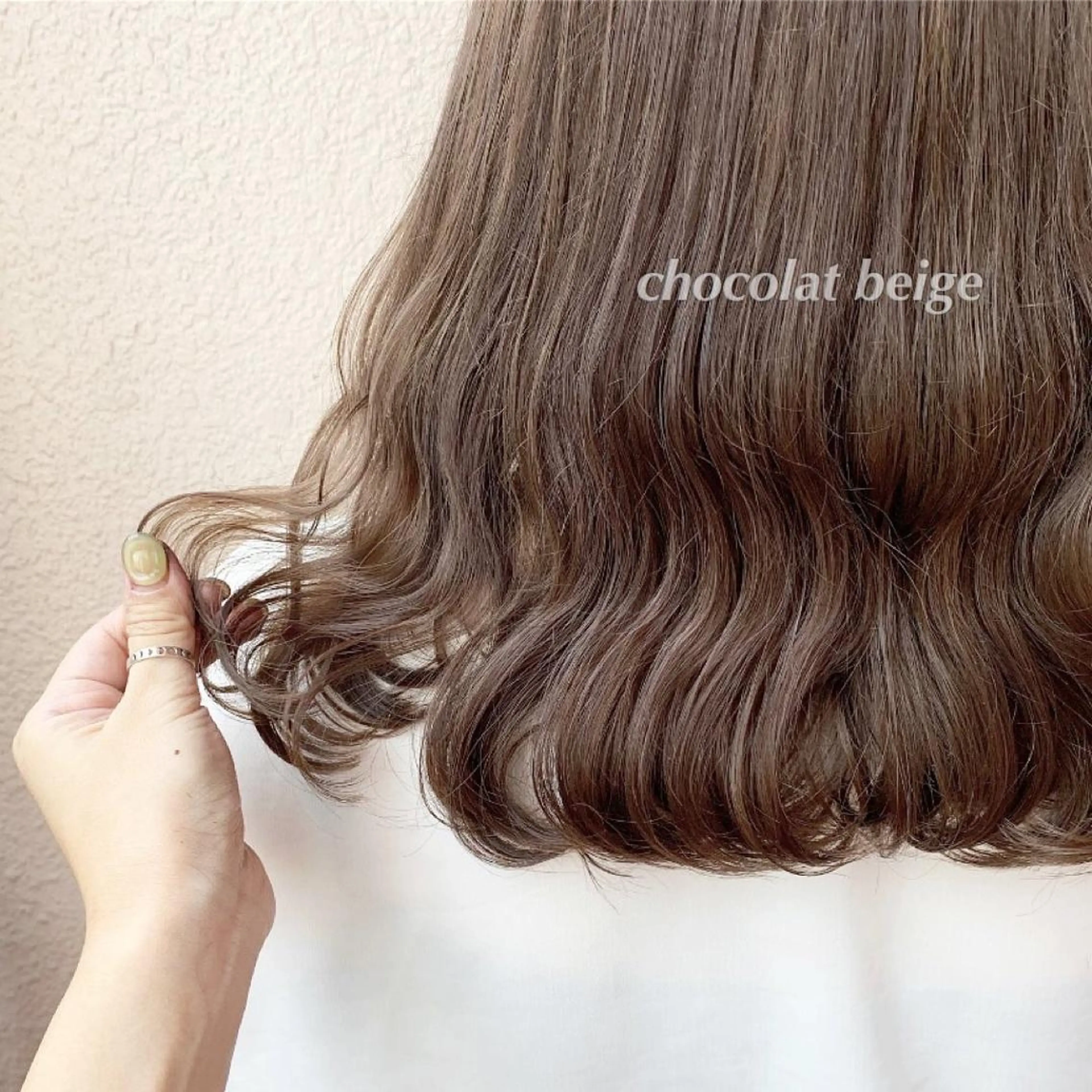 セミロング カラー ヘアアレンジ 代表🎀 ふわモテ愛 され髪🩷yumiのヘアスタイル