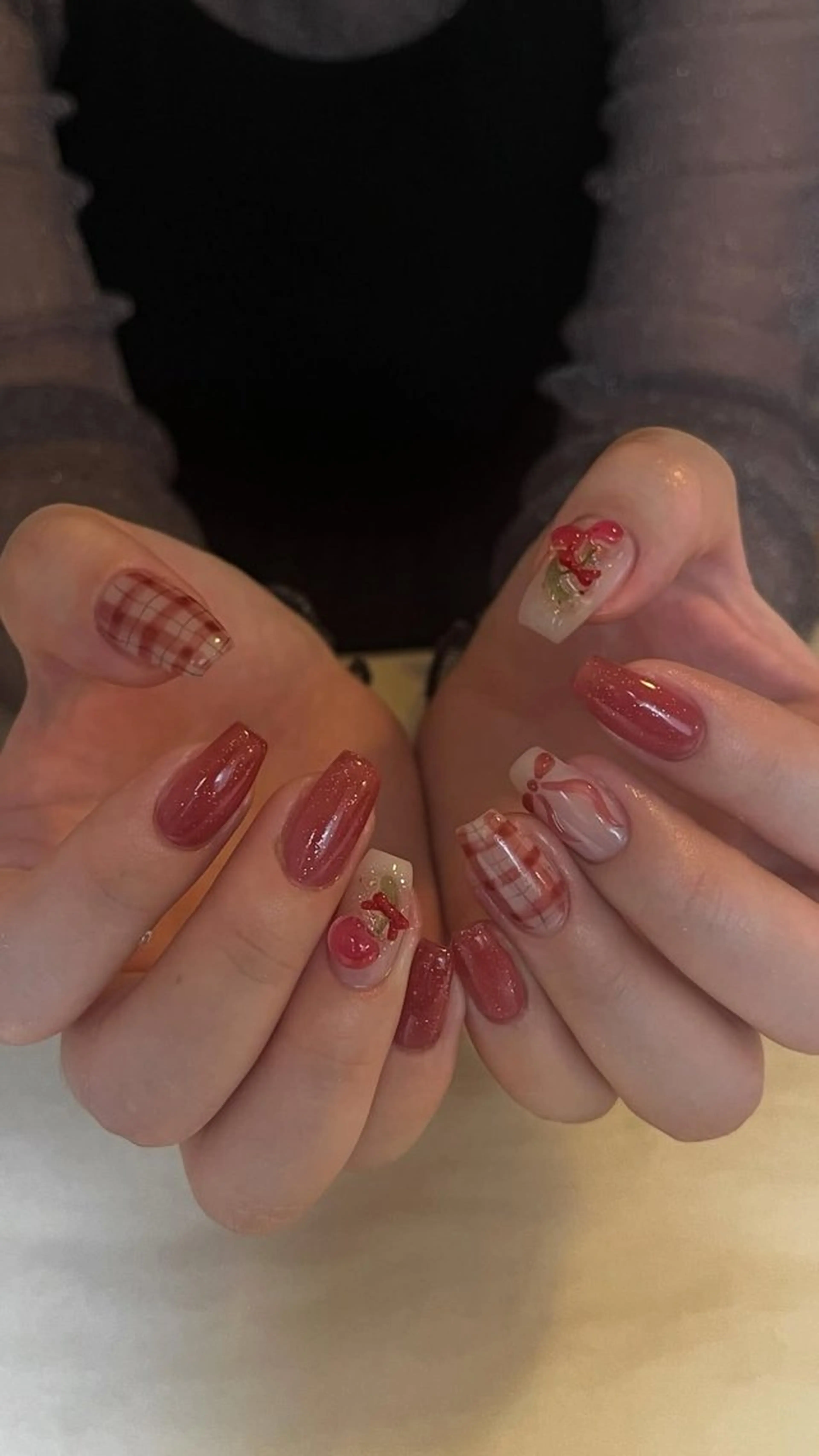 ネイル アートネイル フレンチネイル ジェルネイル 持ち込み ニュアンスネイル ハンドネイル ANA.CHUO 本川越店舗のネイルデザイン