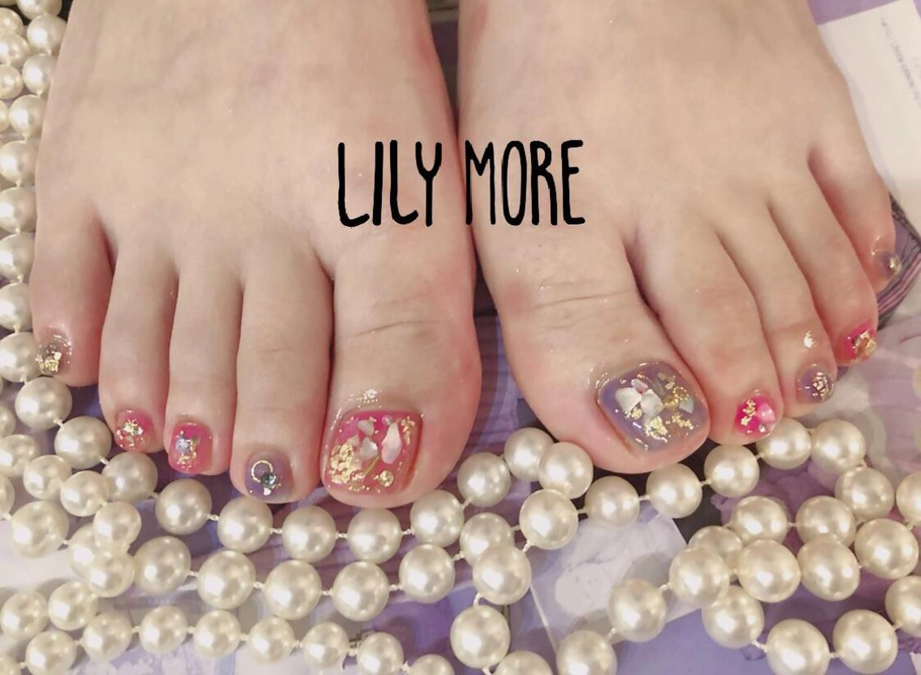 ネイル ニュアンスネイル Lily closetのネイルデザイン