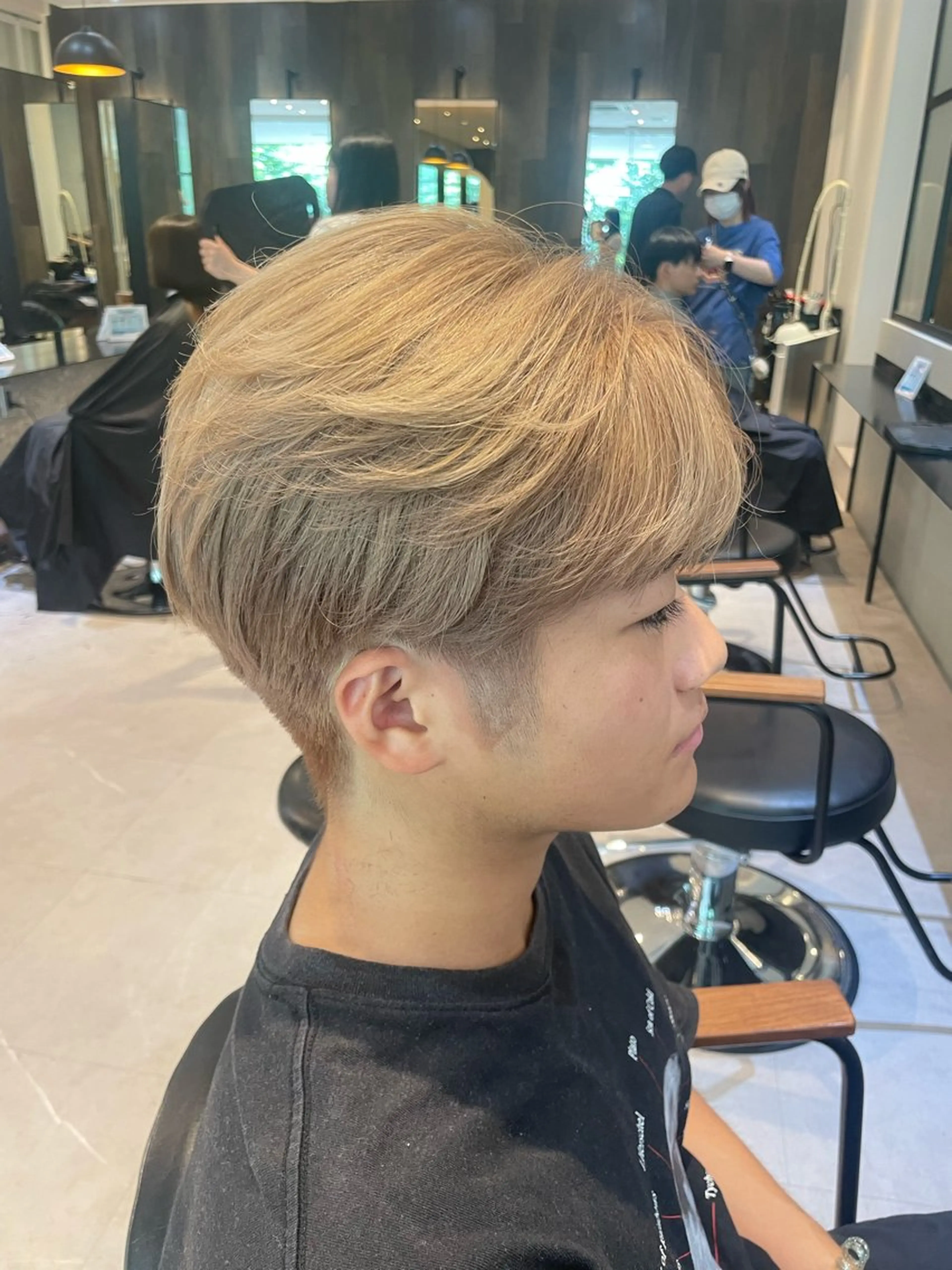 【メンズ限定】🐺メンズカット＋ブリーチカラーの写真