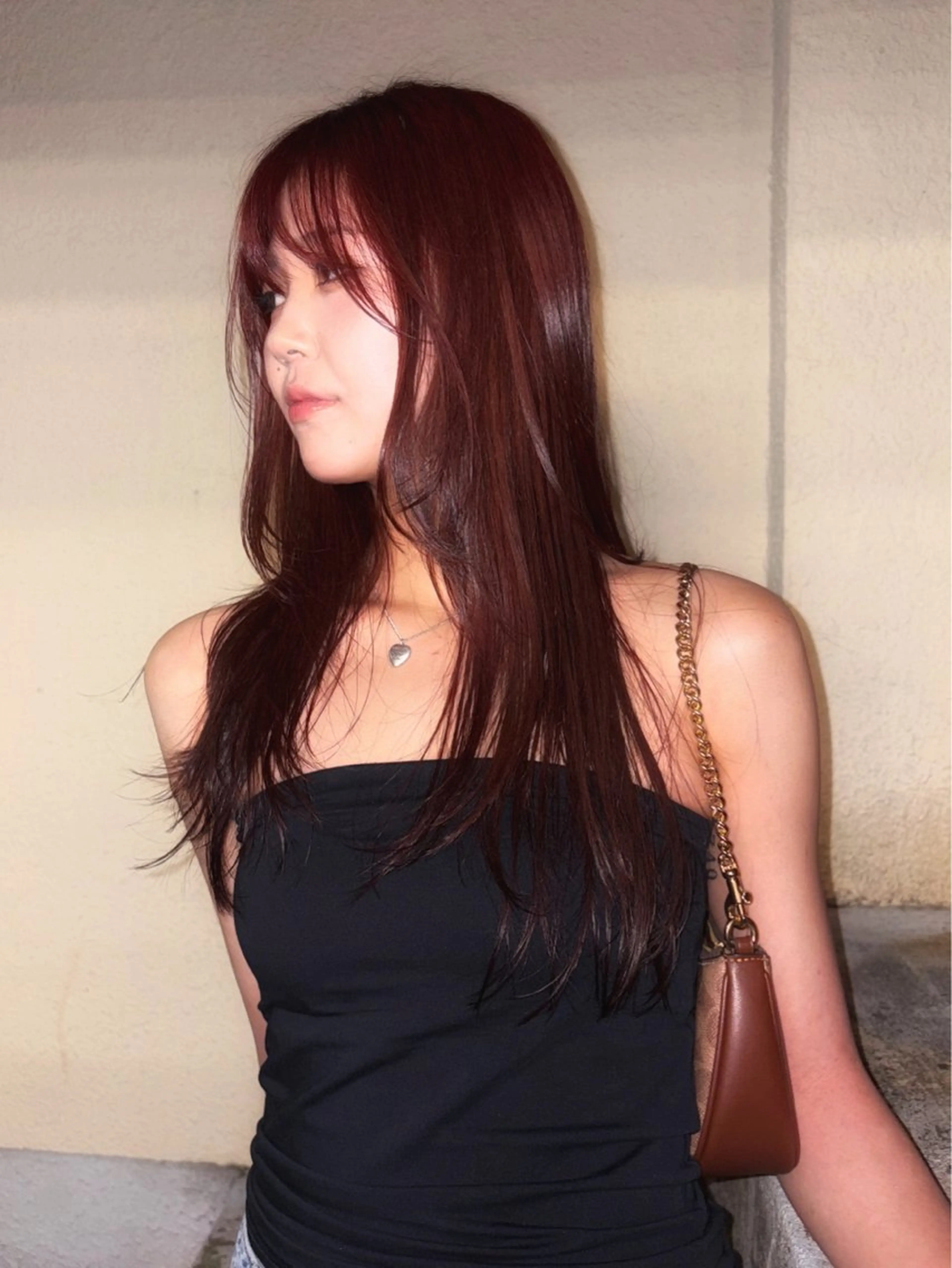 ロング カラー ヘアカラー トリートメント tonari所属・ブリーチモデル/ カットモデル/Riaのヘアスタイル