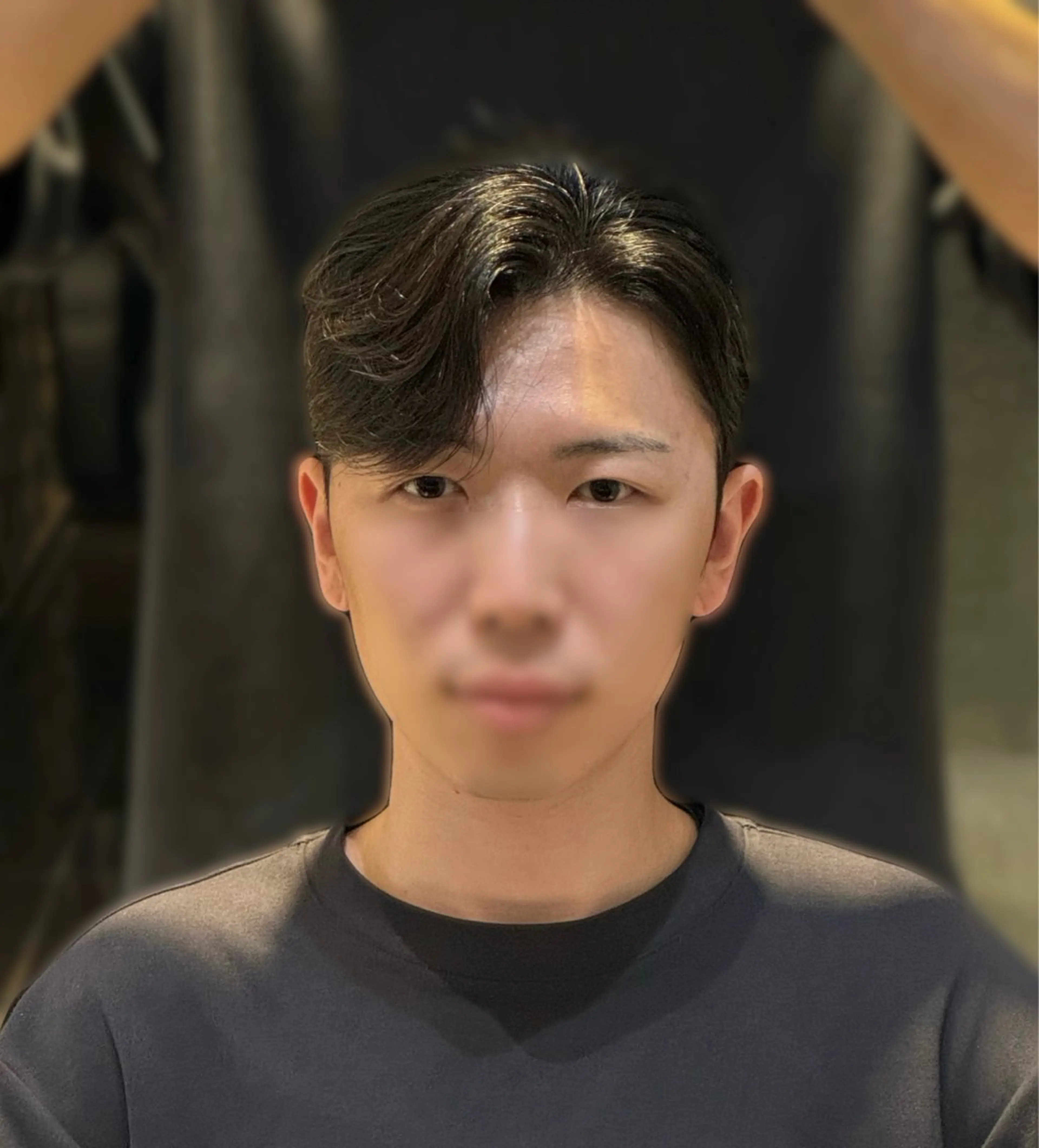 【初回限定】🇰🇷メンズカット+髪質改善ストレート+ダウンパーマの写真