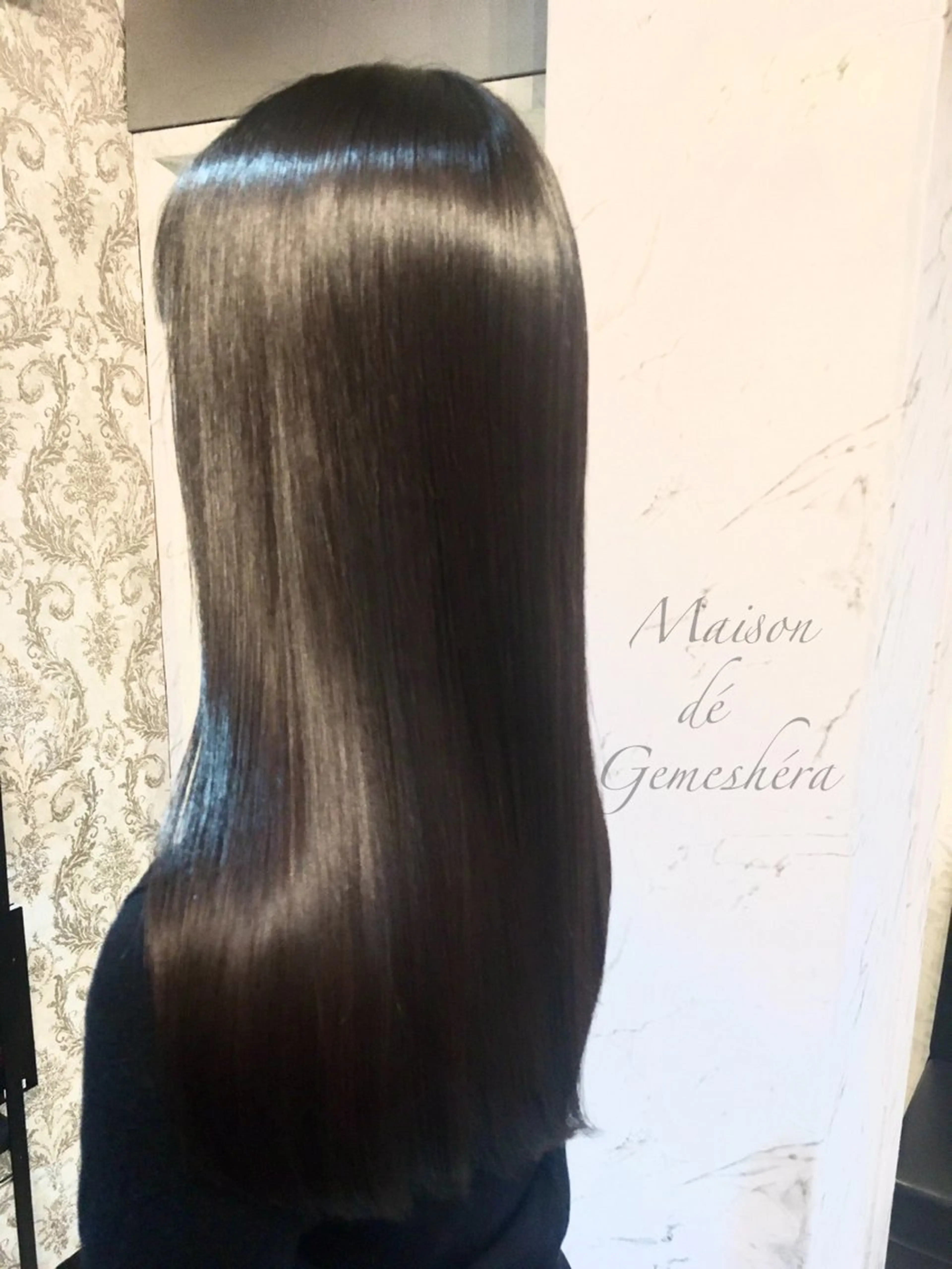 【業界初ノンダメージ】至高のcut+ヒト幹細胞絹髪質改善矯正¥33000→¥28000の写真