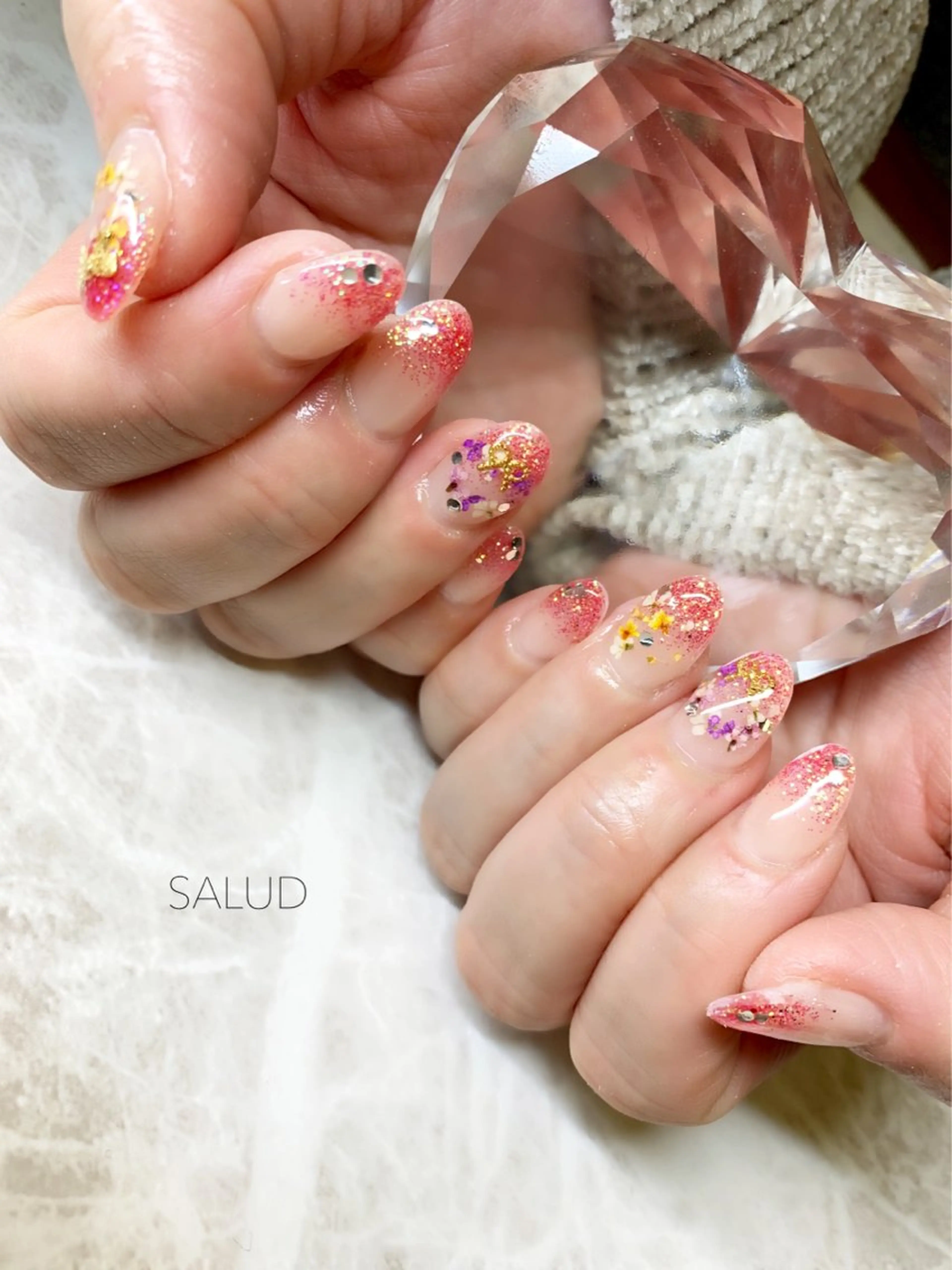 ネイル ハンドネイル Nail Salon SALUDのネイルデザイン