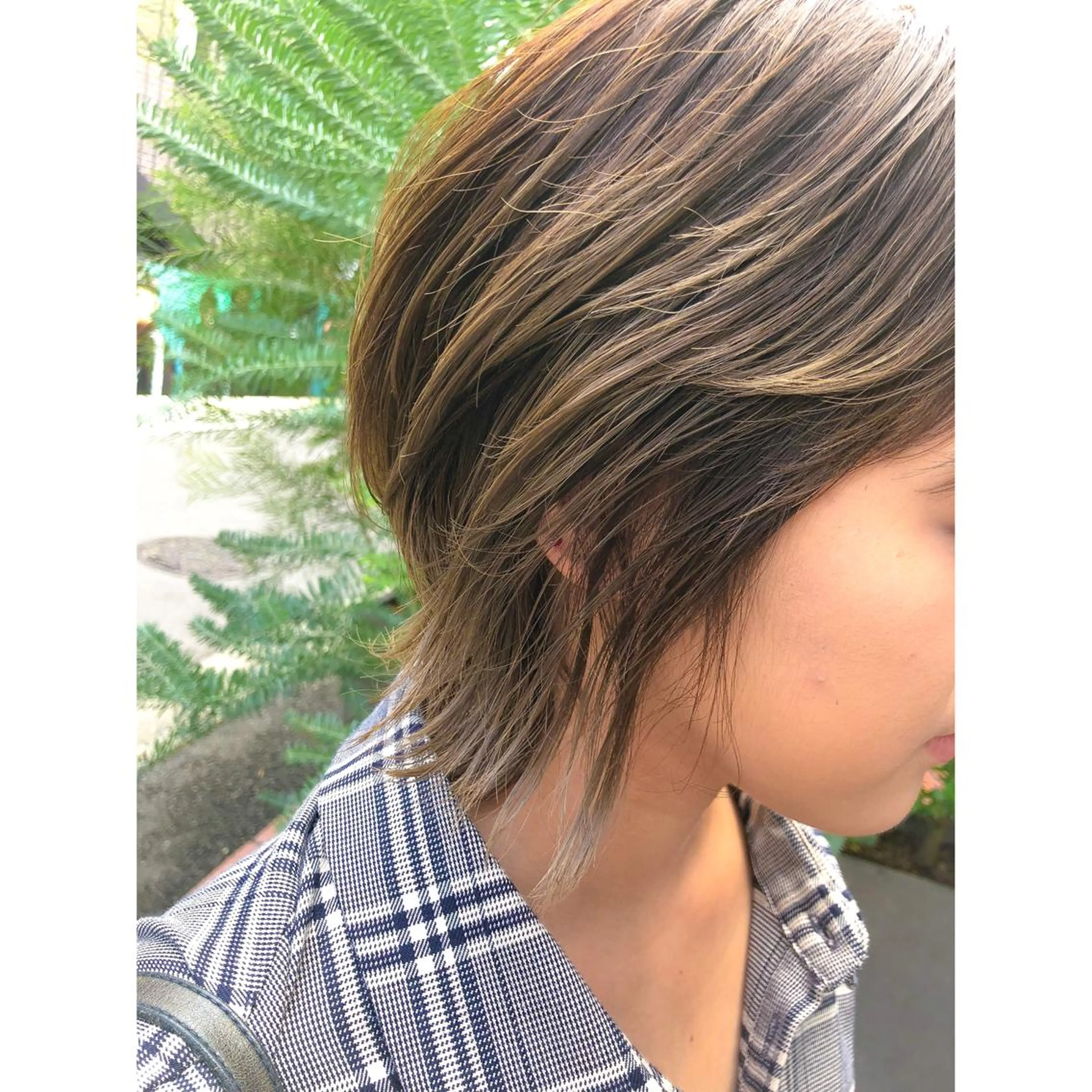 ショート カラー ハイトーンカラー ウルフカット カット ヘアカラー トリートメント ヘアセット センスをお届けします 大谷将生INFPのヘアスタイル