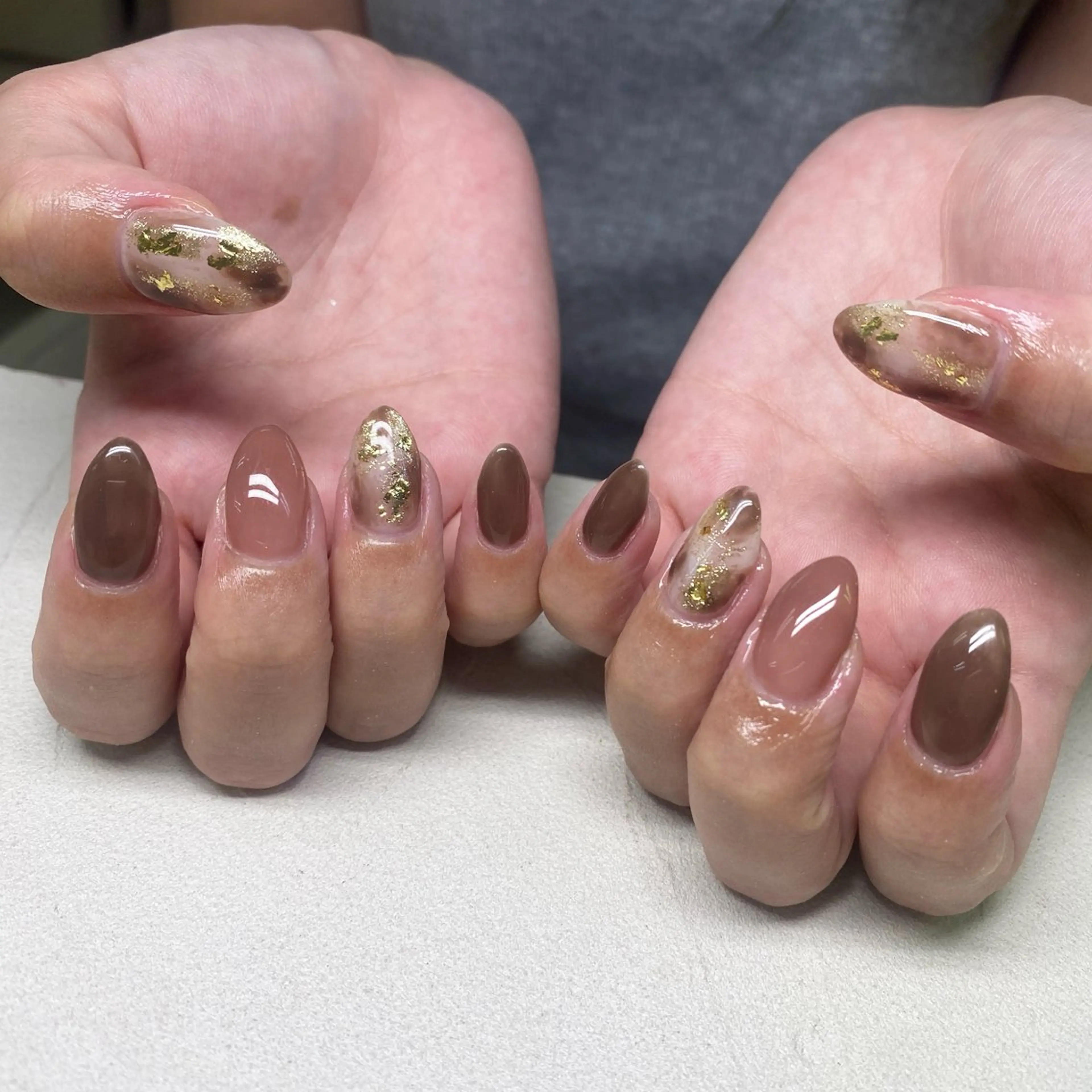 ネイル ハンドネイル Bianca🩶 TAMIYAのネイルデザイン