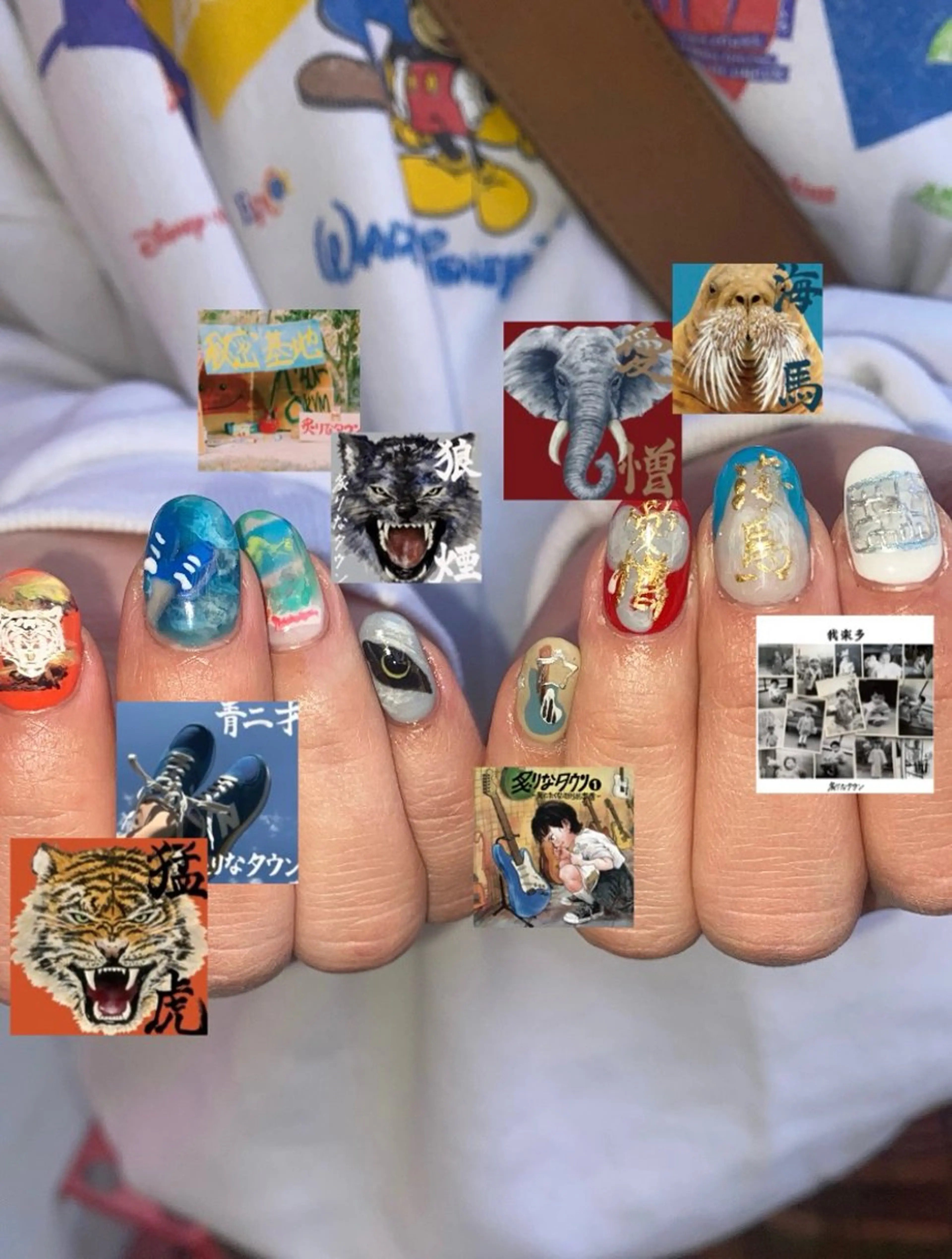 ネイル .unff所属・hana (..)個 性派/メンズネイル◎のネイルデザイン