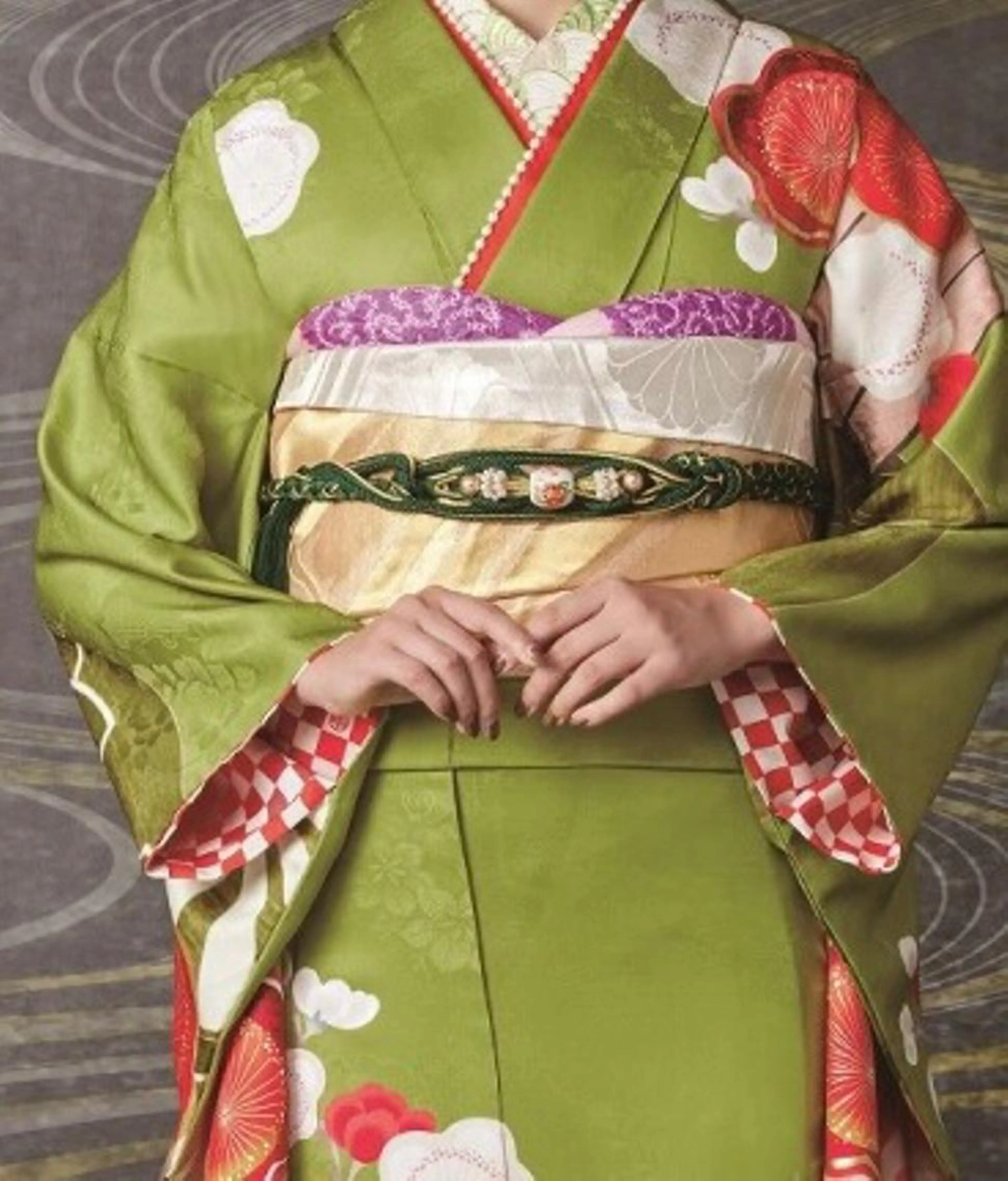 成人式ヘアセット＋振袖着付けコースの写真