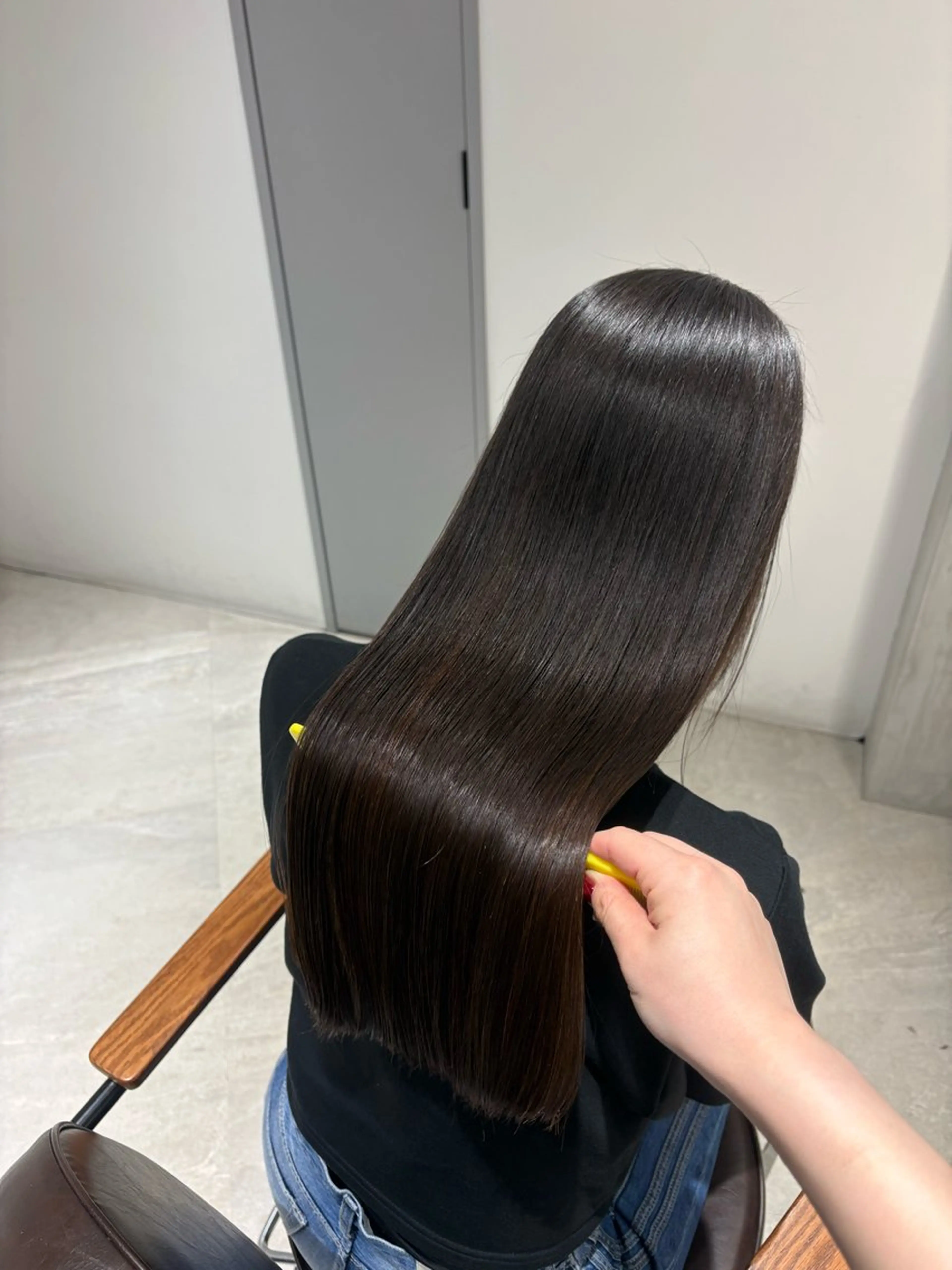 ロング 縮毛矯正 💞美髪💫髪質 改善🌈ユキナ💞のヘアスタイル